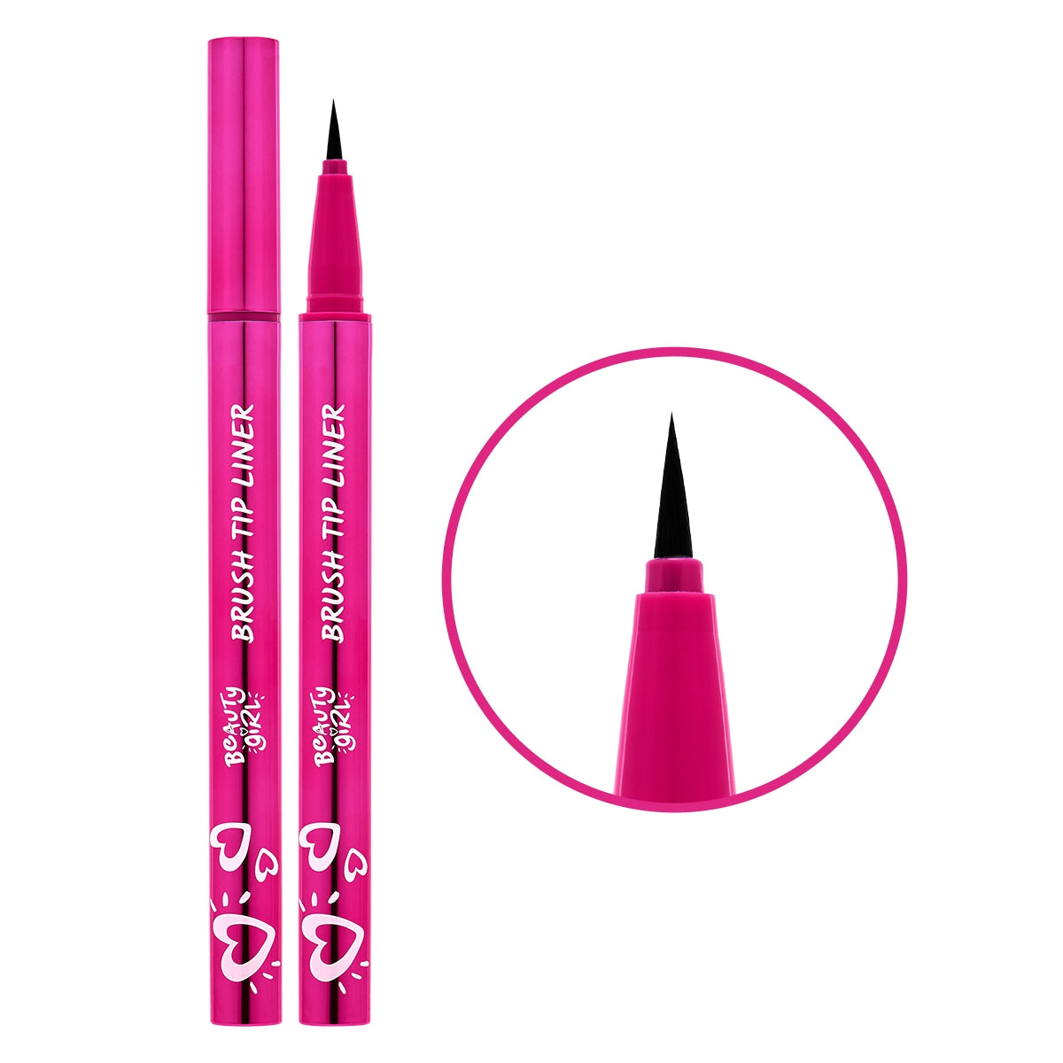 Brush-Ink Eyeliner Black