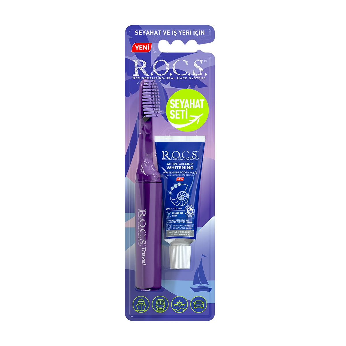 Seyahat Seti Fırça+Macun 25 Gr