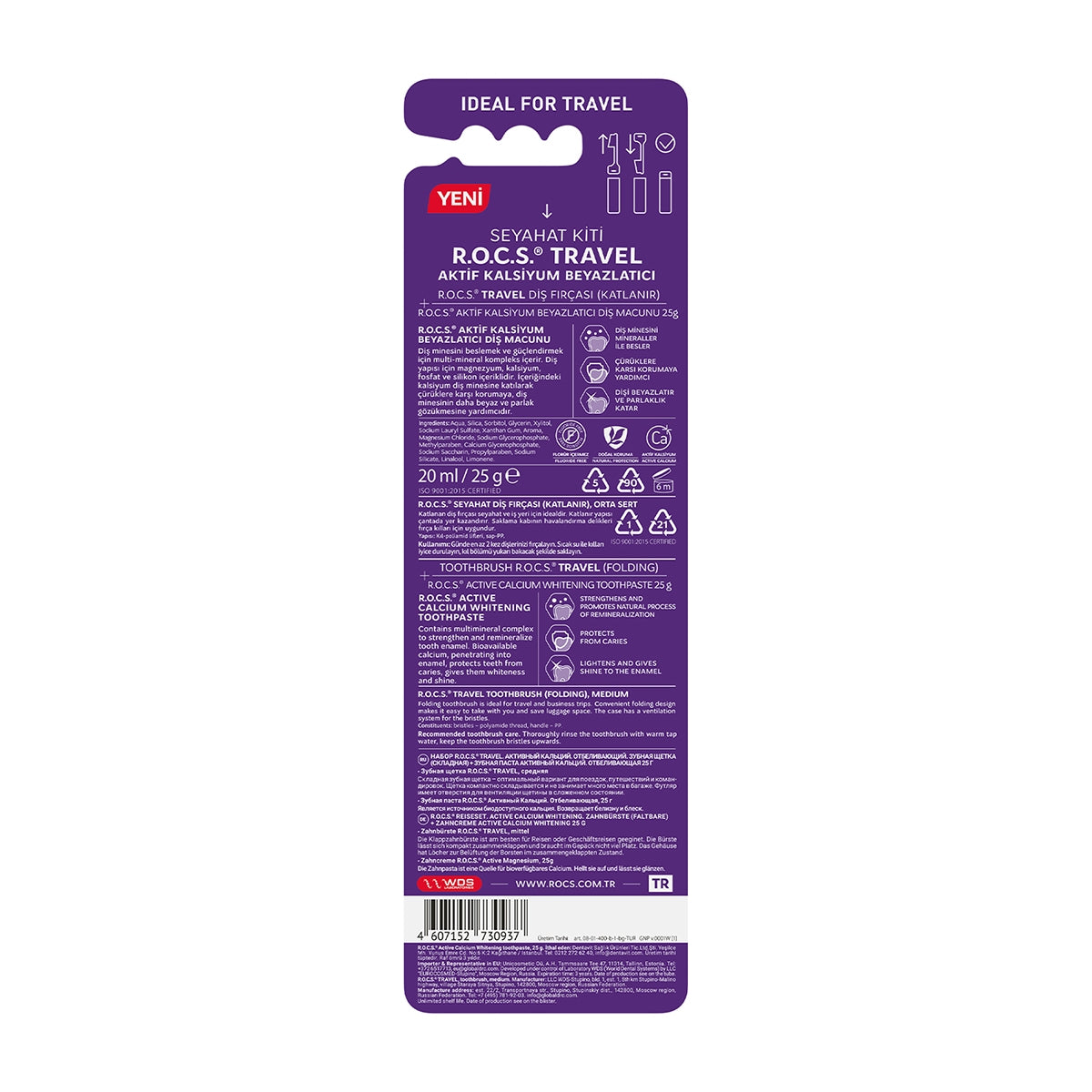 Seyahat Seti Fırça+Macun 25 Gr