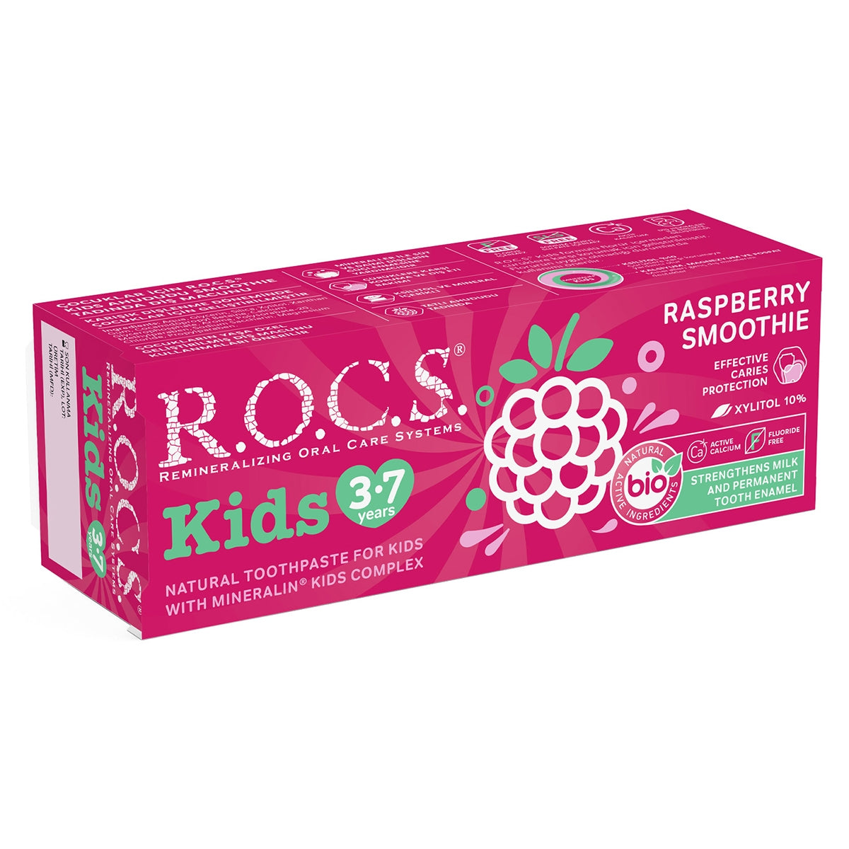 Diş Macunu Kids 3-7 Yaş Ahududu 35 ml