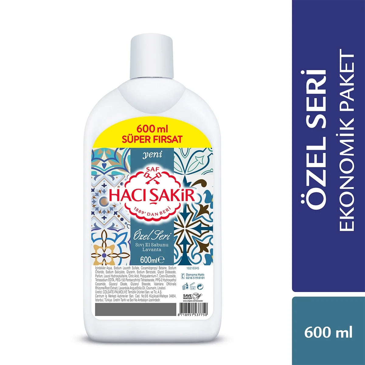 Sıvı Sabun Lavanta 600 ml