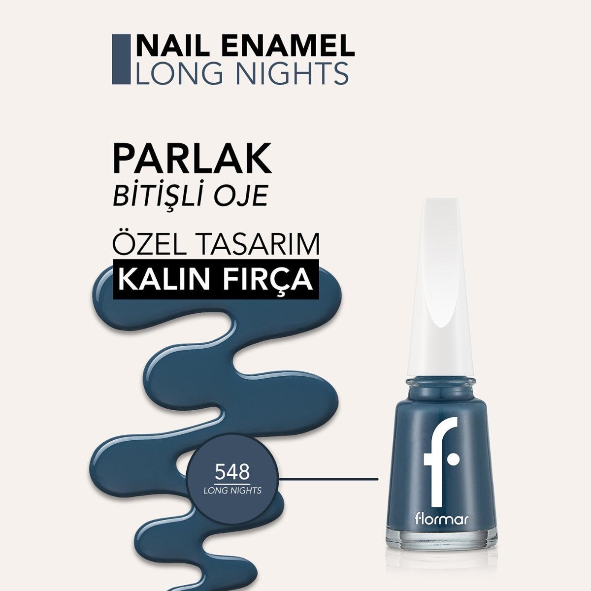 Oje Nail Enamel 548 Long Nights