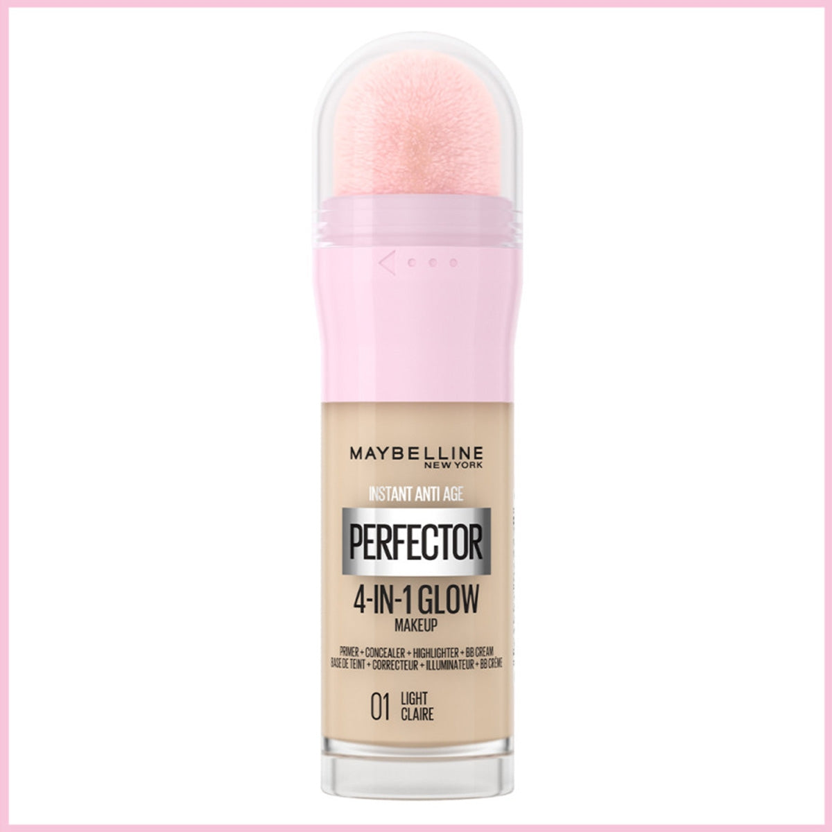 Fondöten Instant Perfector Glow 4 Etki 1 Arada 01 Light