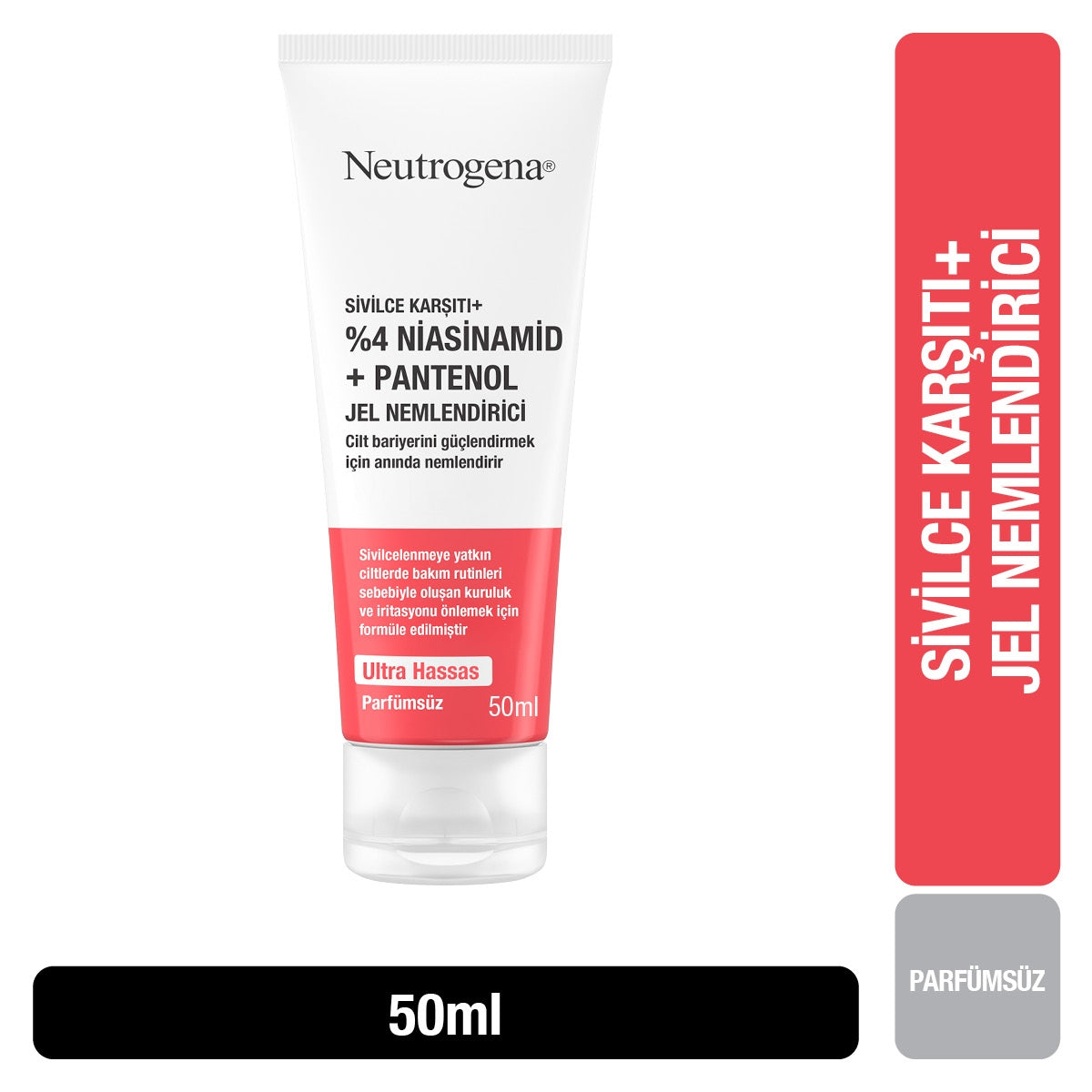 YUZ JEL NEMLENDIRICI SIVILCE KARSITI+ 50 ML