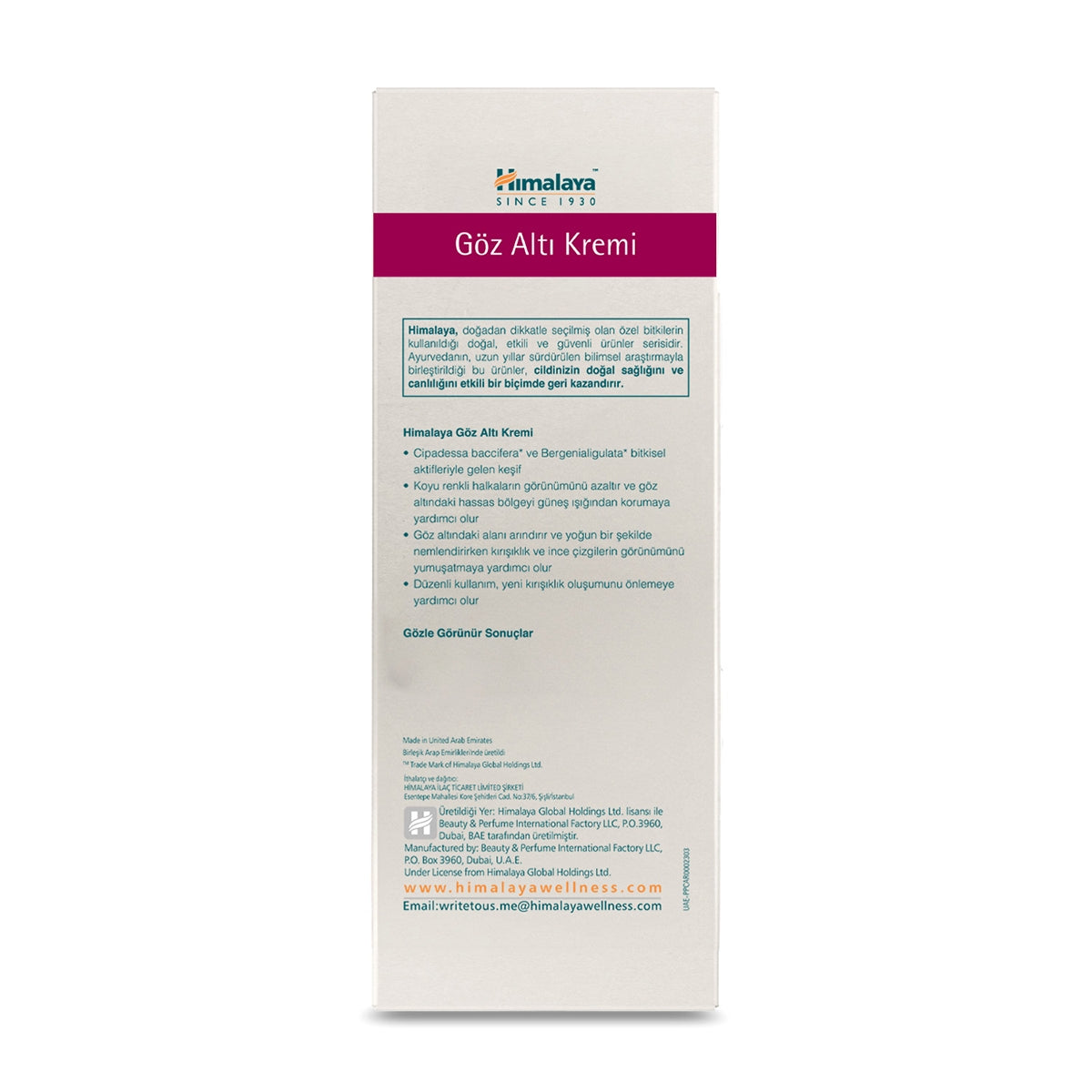 GOZ KREMI 15 ML