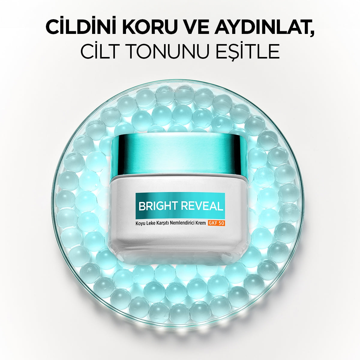 Bright Reveal Koyu Leke Karşıtı, Cilt Tonu Eşitleyici Spf50+ Nemlendirici Krem Niasinamid 50ml