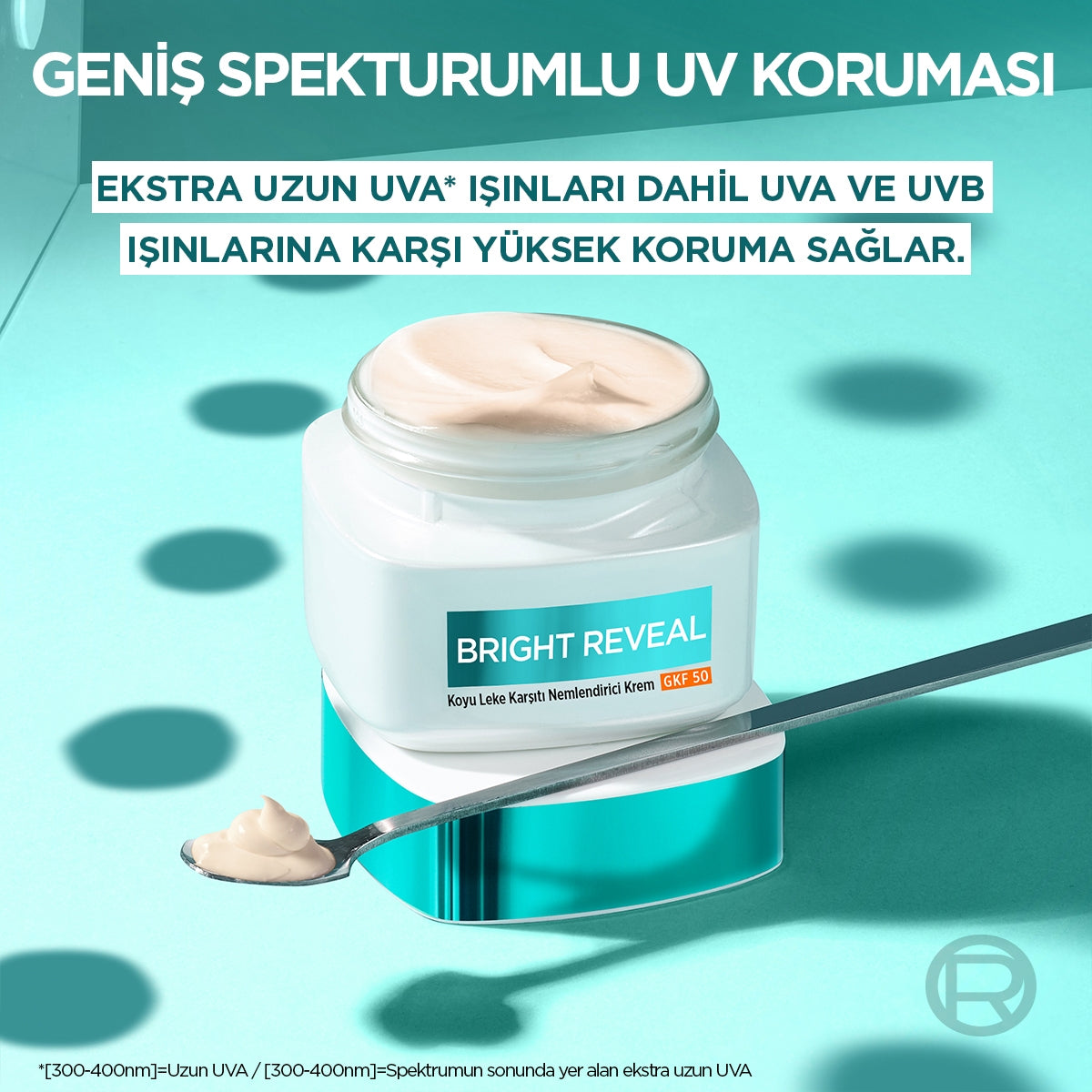 Bright Reveal Koyu Leke Karşıtı, Cilt Tonu Eşitleyici Spf50+ Nemlendirici Krem Niasinamid 50ml