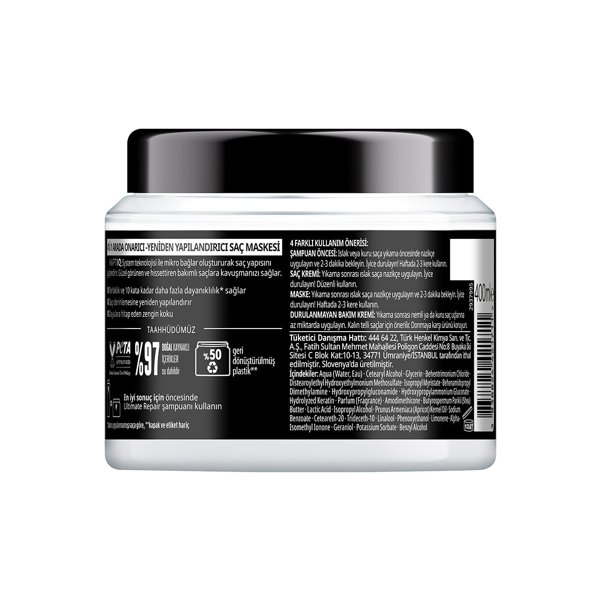 Glıss Saç Maskesi Ultımate Repair 400 Ml