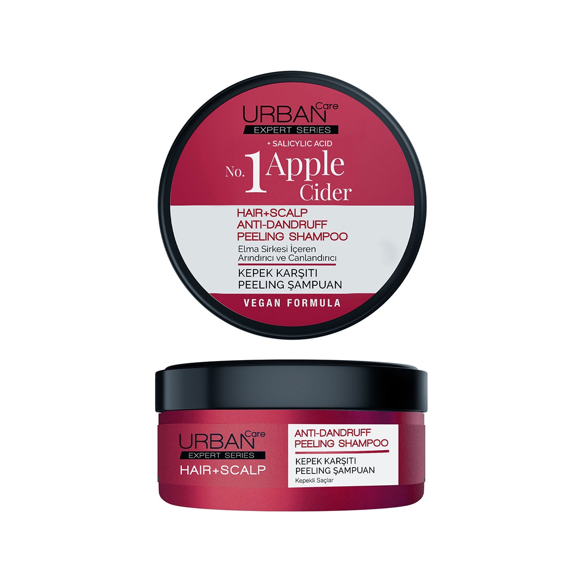 Urban Care Expert Şampuan Elma Sirkesi&Salisilik Asit Kepek Karşıtı Peeling No:1 200 ML