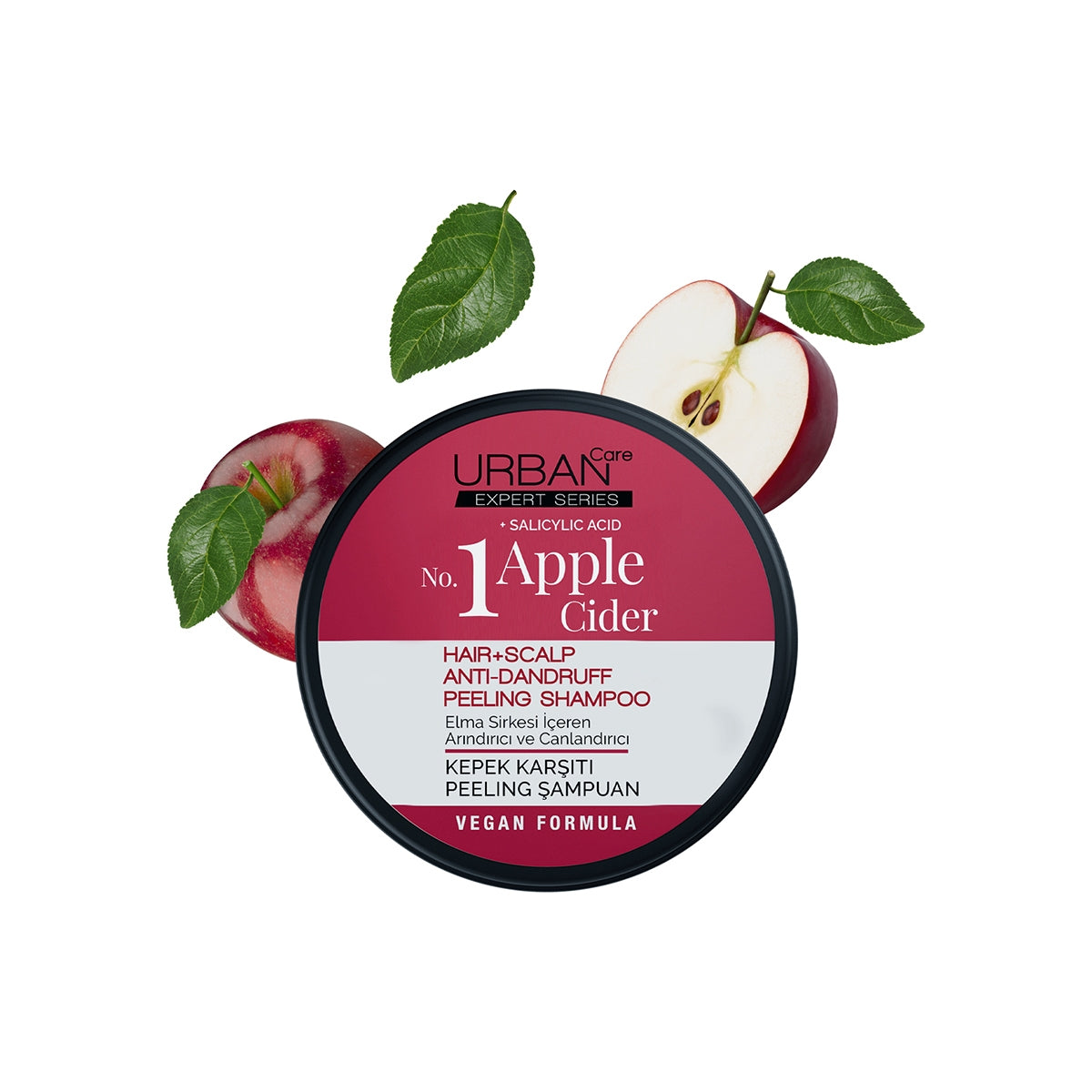 Urban Care Expert Şampuan Elma Sirkesi&Salisilik Asit Kepek Karşıtı Peeling No:1 200 ML