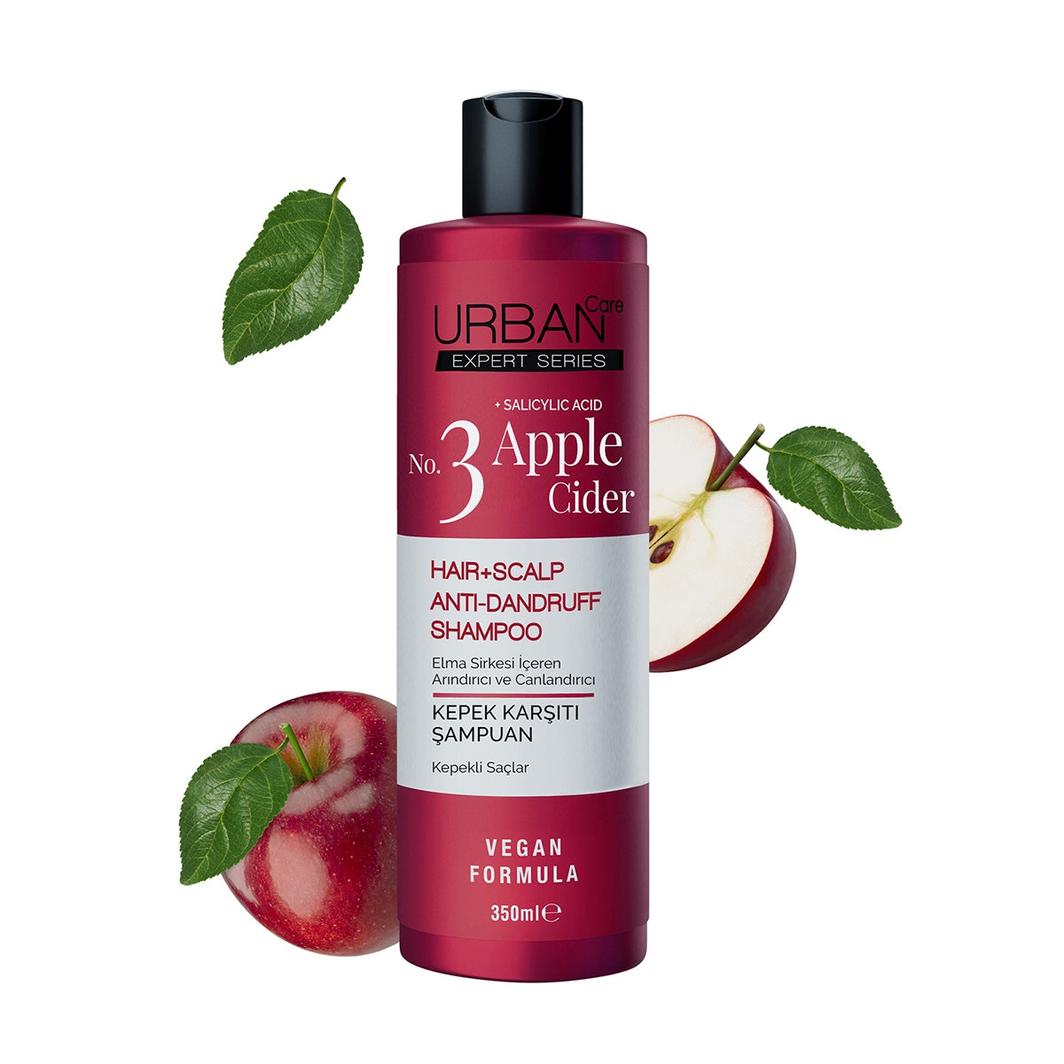 Urban Care Expert Şampuan Elma Sirkesi&Salisilik Asit Kepek Karşıtı No:3 350 ML