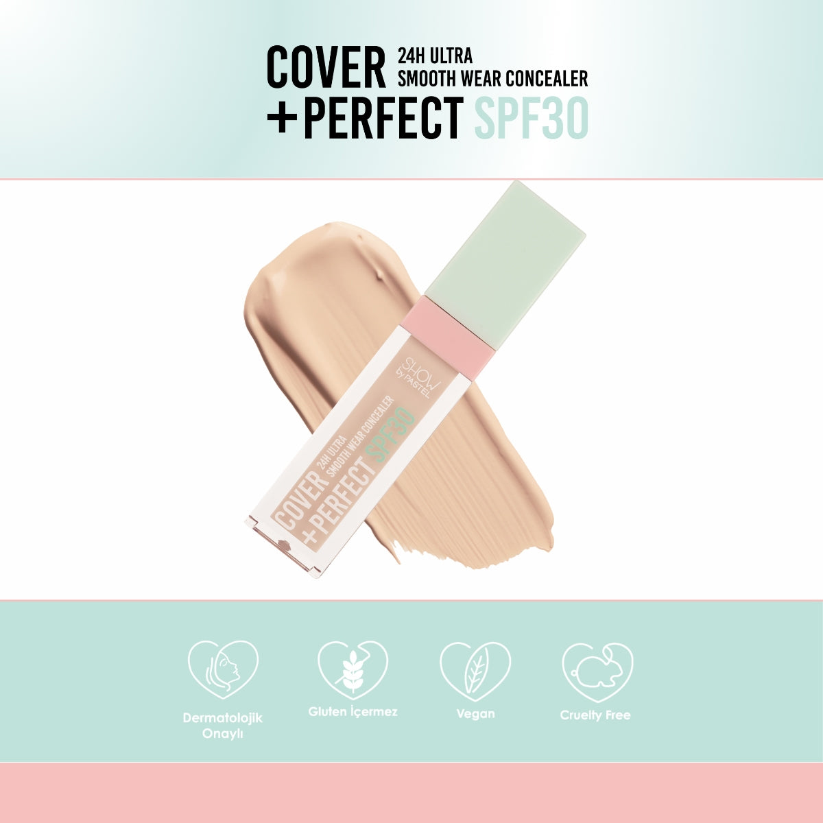 Kapatıcı Cover Perfect 302 Lıght Rose