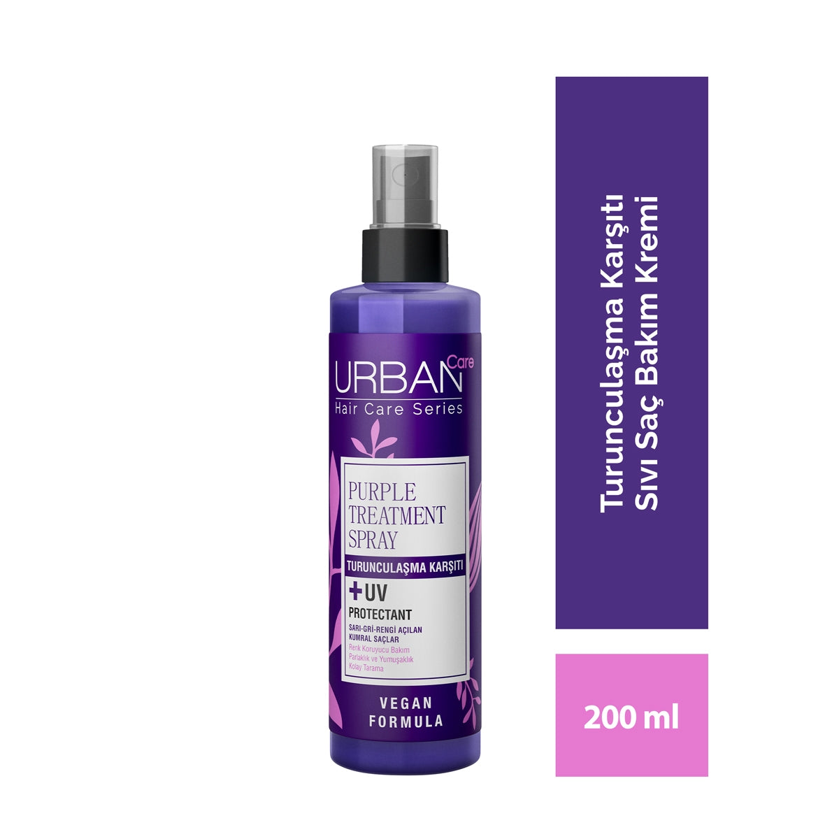 Urban Care Mor Şampuan 250 ML Sülfatsız + Mor Sıvı Krem 250 Ml Set