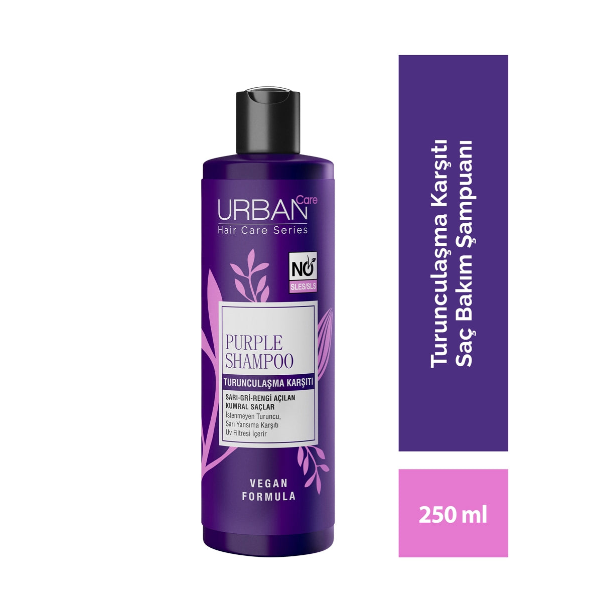 Urban Care Mor Şampuan 250 ML Sülfatsız + Mor Sıvı Krem 250 Ml Set