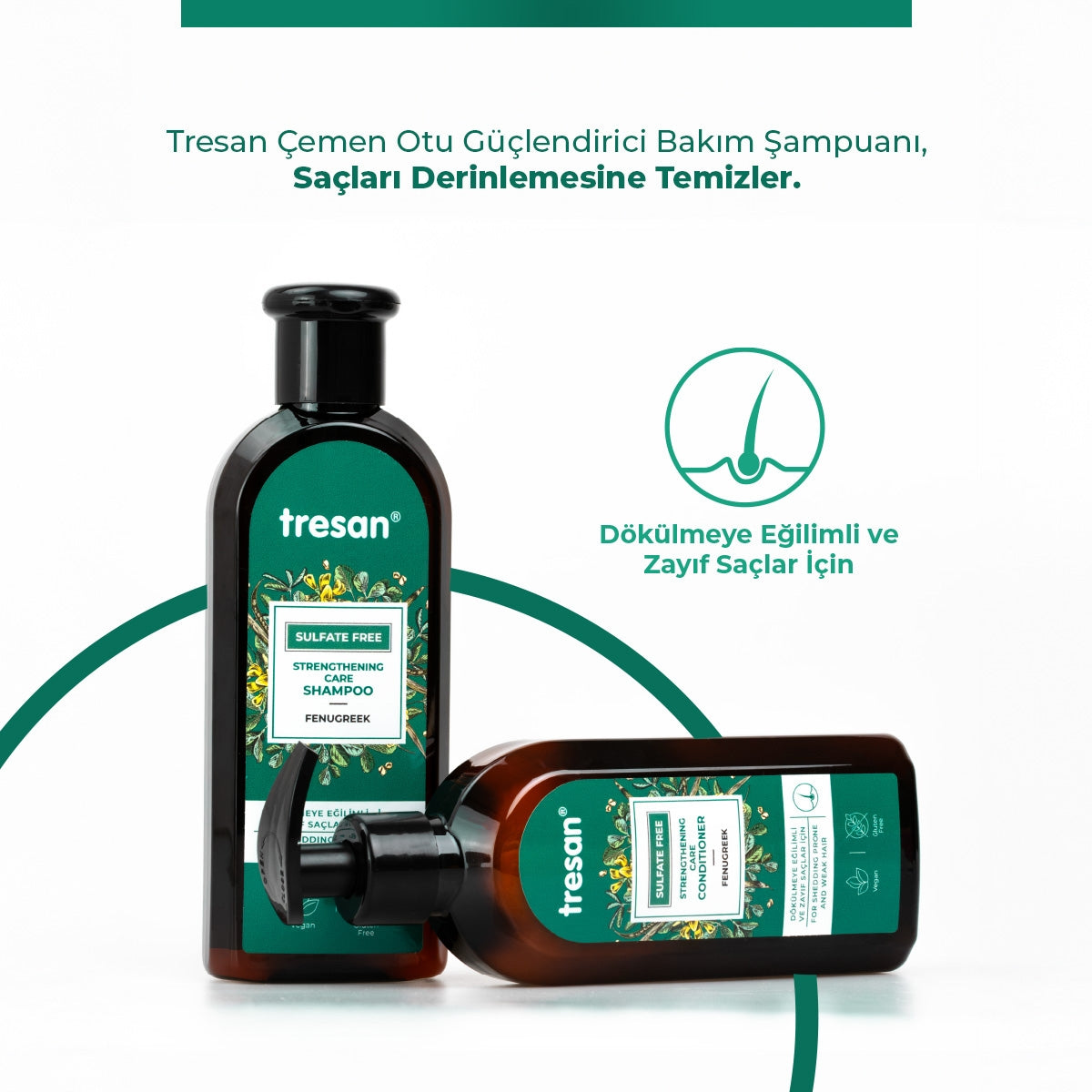 Şampuan Çemen Otu Güçlendirici Sülfatsız 300 ml