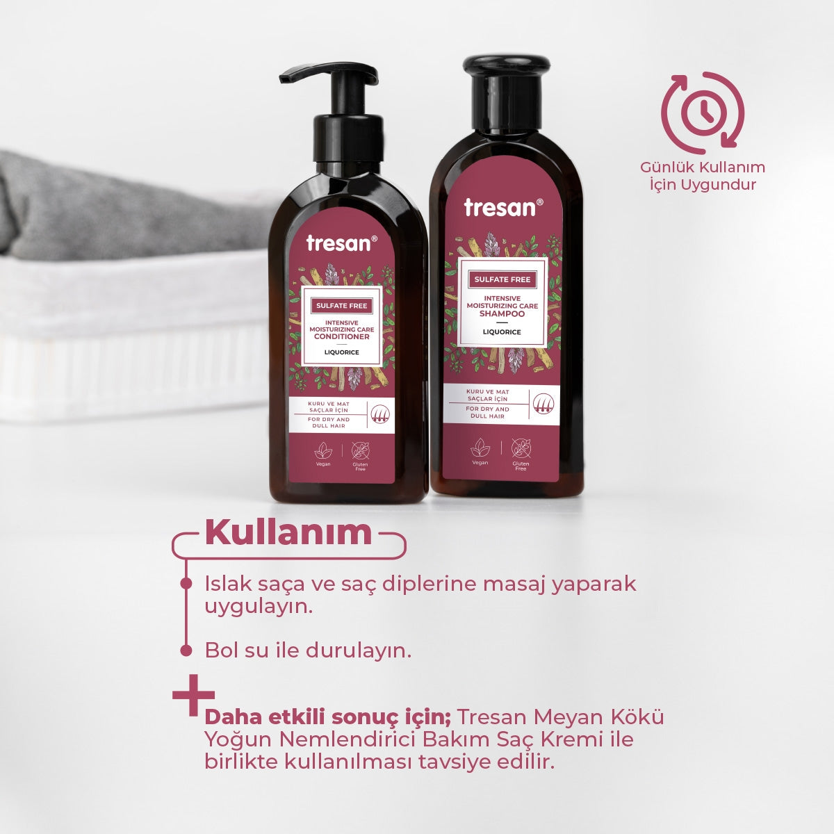 Şampuan Meyan Kökü Yoğun Nemlendirici 300 ml