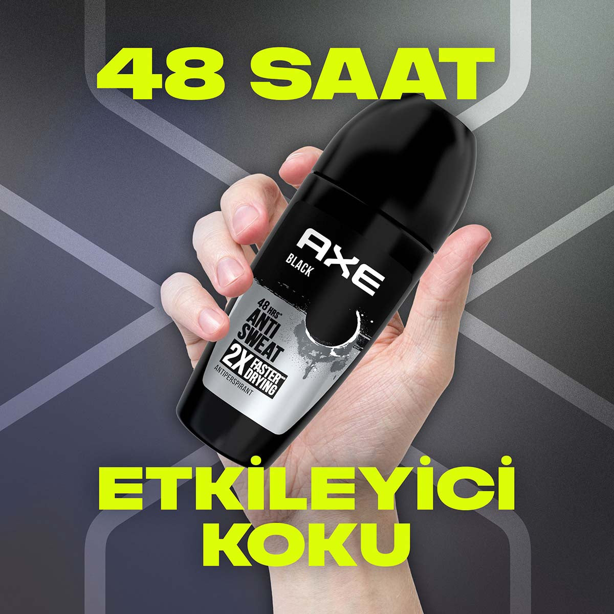 Erkek Roll On Black 50 ml