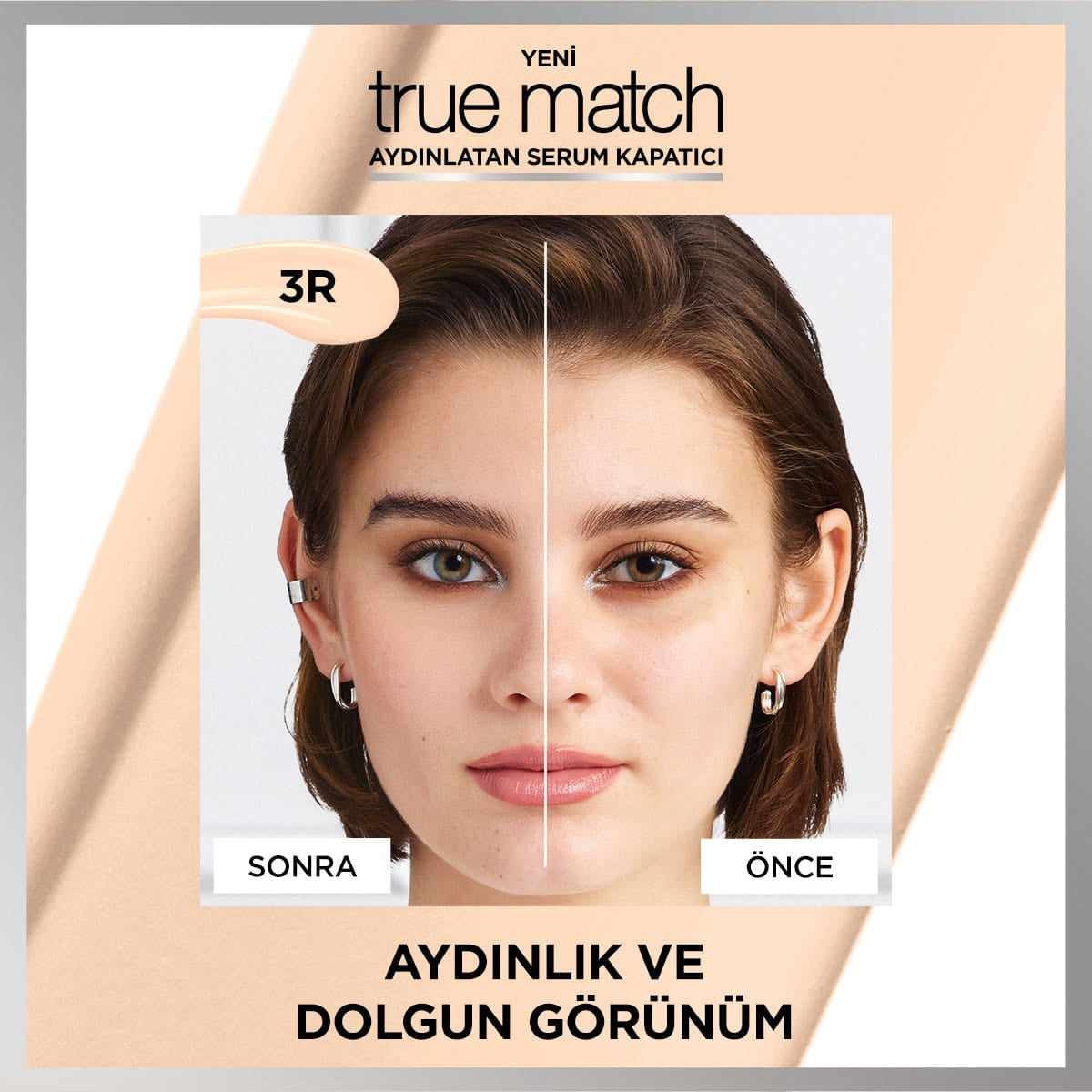 True Match Serum Kapatıcı 3R Light Medium