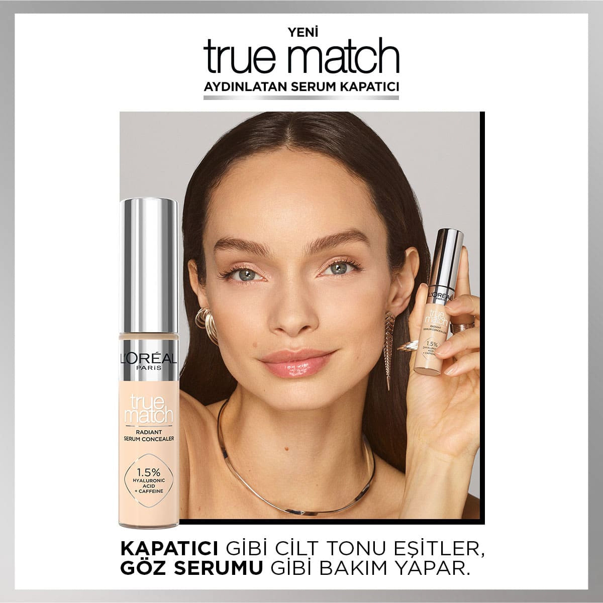 True Match Serum Kapatıcı 4N Light Medium