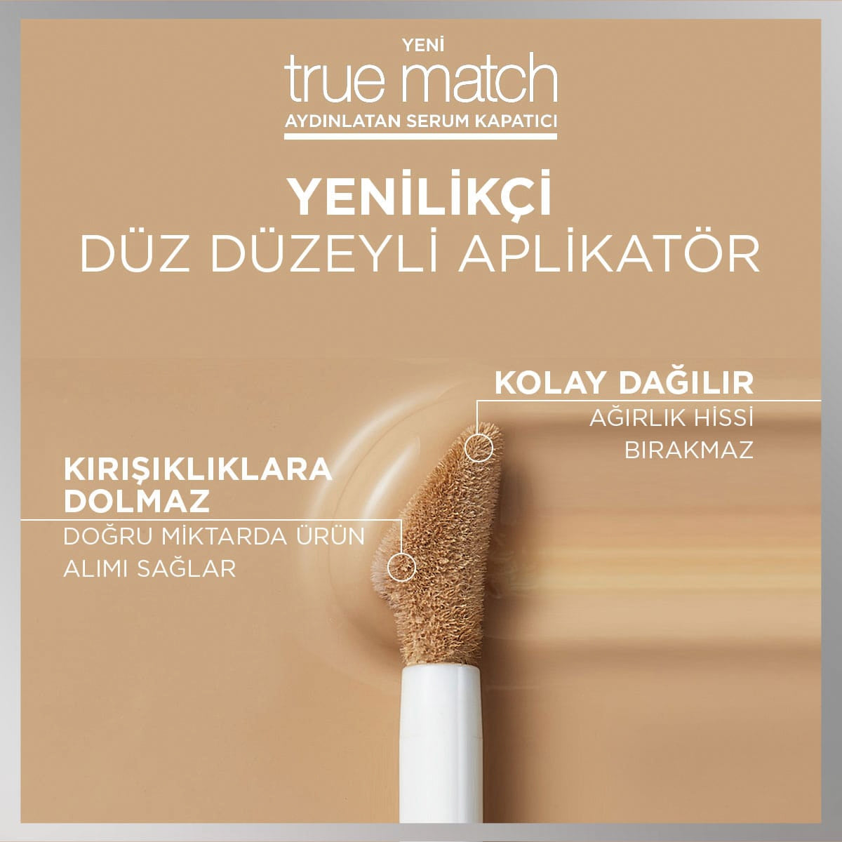 True Match Serum Kapatıcı 4N Light Medium