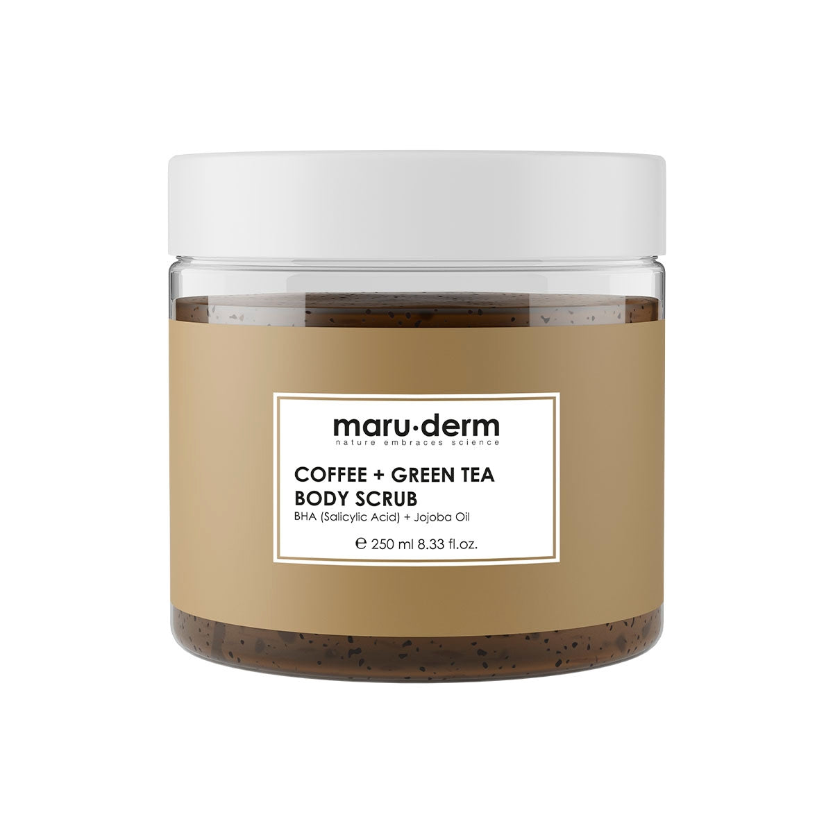 Kahve ve Yeşilçay Özlü Vücut Peelingi 250 ml