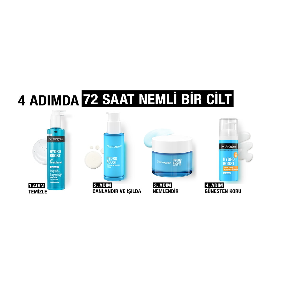 Hydro Boost SPF50 Güneş Koruyucu Nemlendirici 50 ml