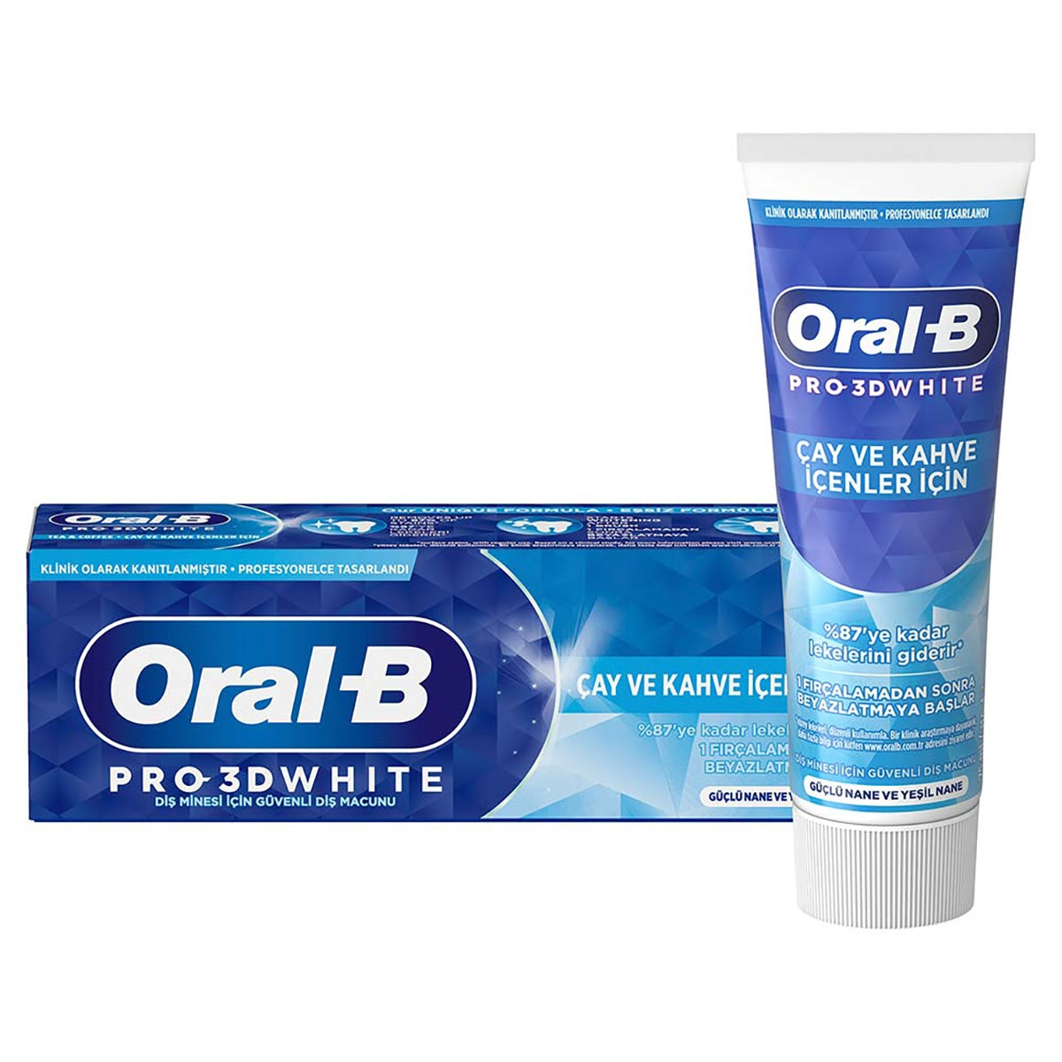 Pro-3D White Çay ve Kahve Diş Macunu 75 ml