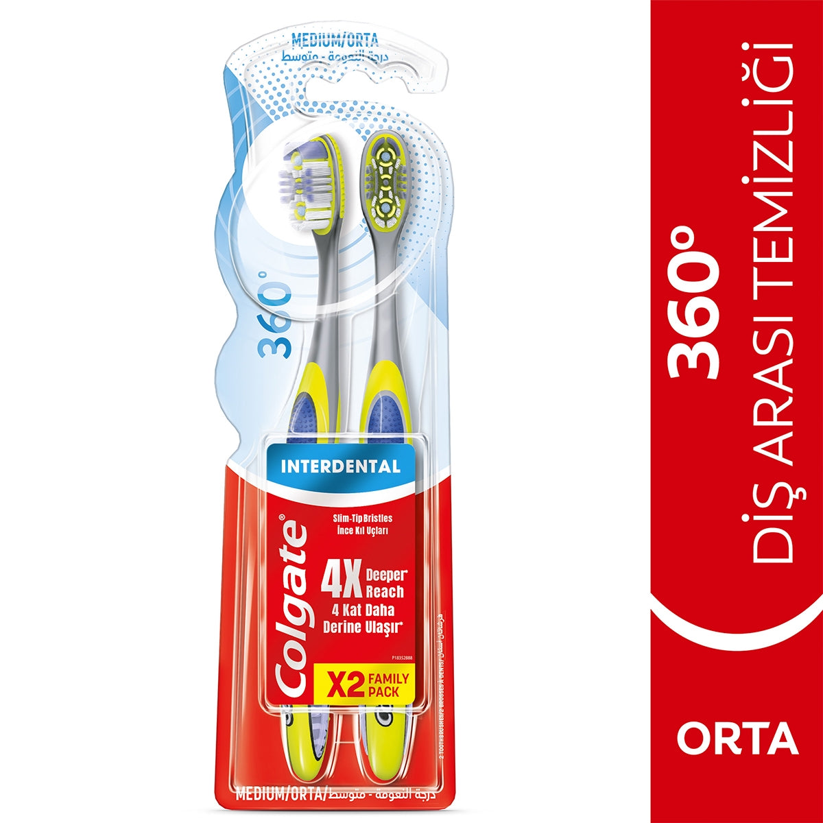 DIS FIRCASI 360° INTERDENTAL ORTA 1+1