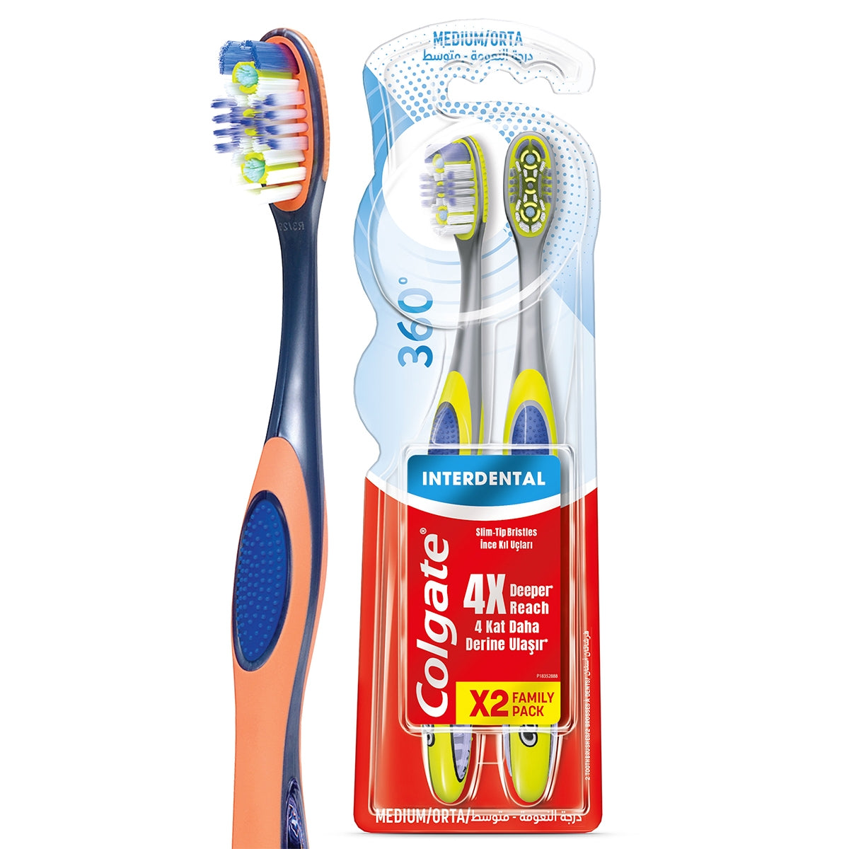 DIS FIRCASI 360° INTERDENTAL ORTA 1+1