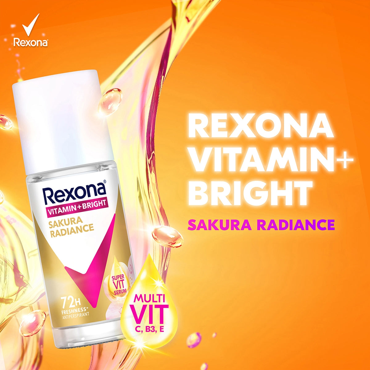 Kadın Roll On Blaze Sakura Radiance 45 ml