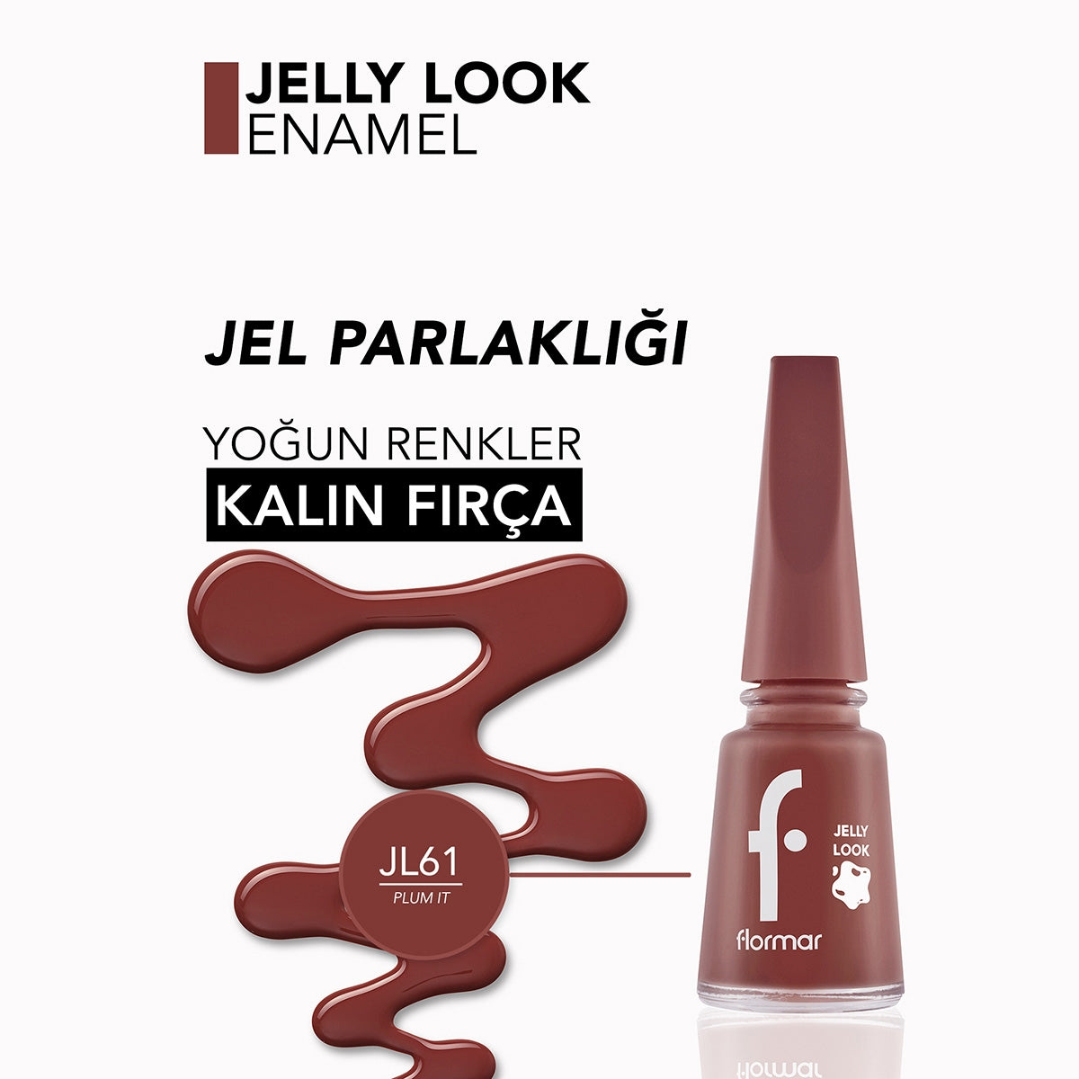 Oje Jelly Look 61 Plum It Up