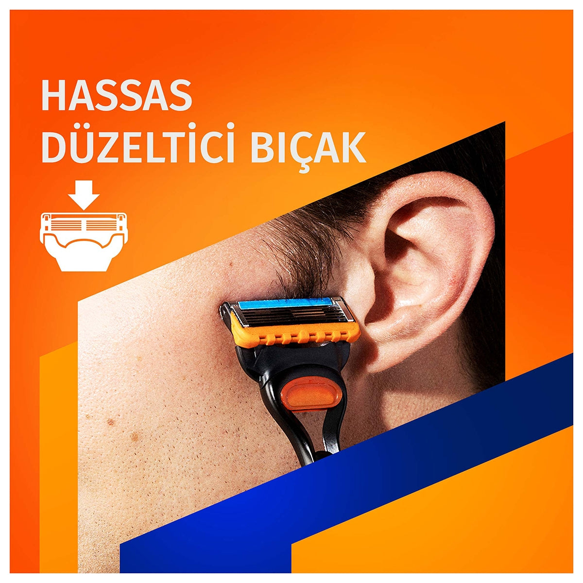 TIRAS MAKINESI FUSION 5'LI YEDEK BASLIK + STAND