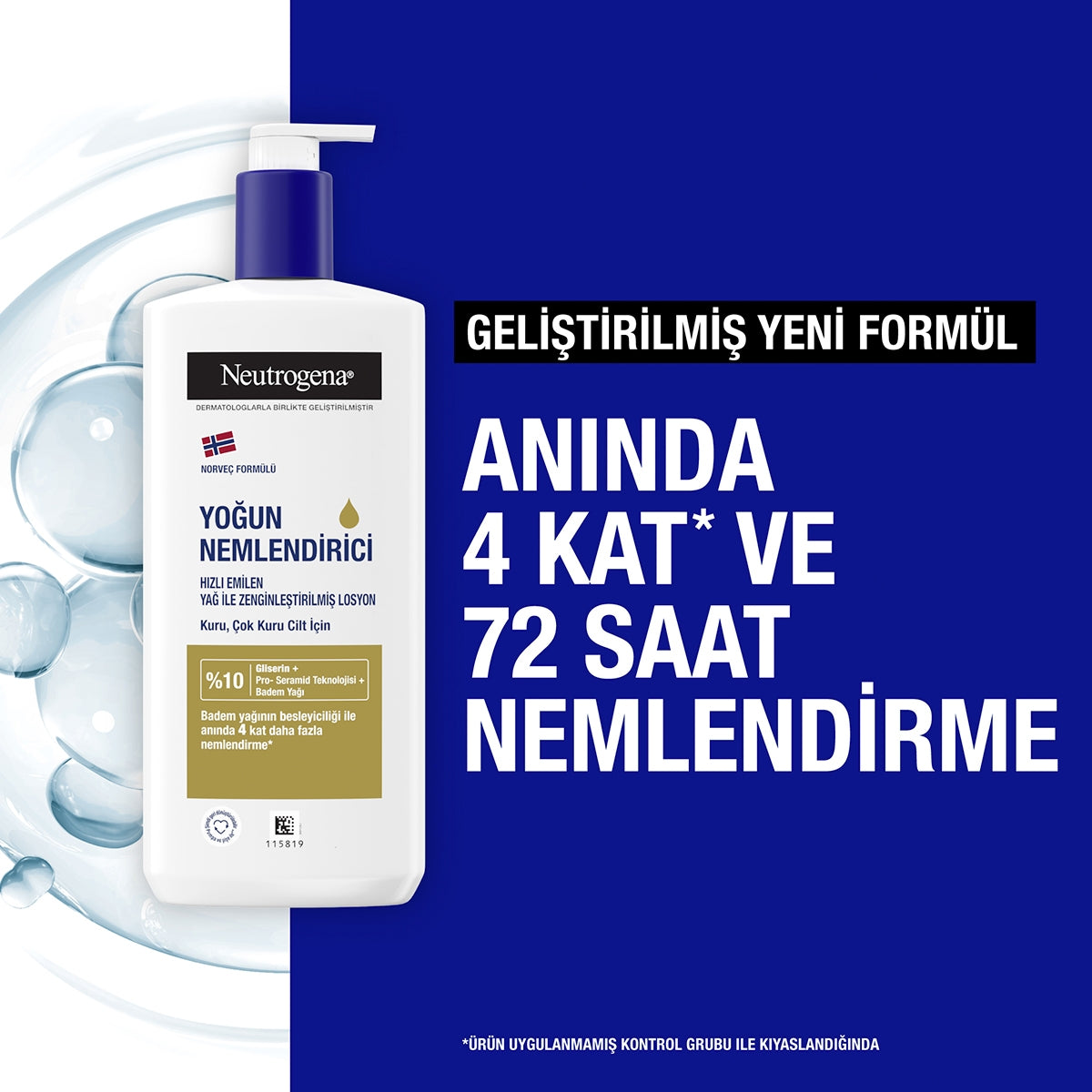 Yağ ile Zenginleştirilmiş Losyon 250