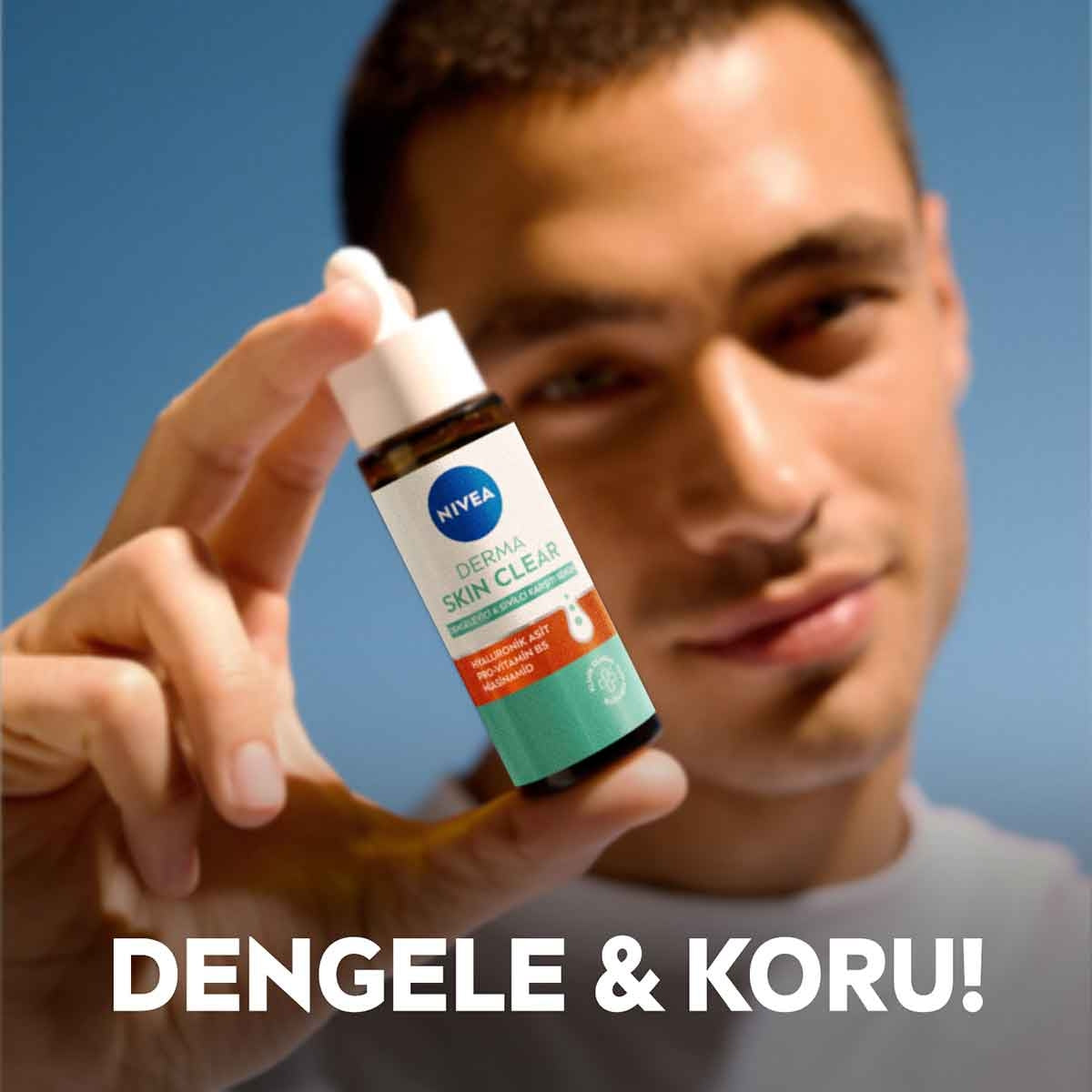 YUZ BAKIM SERUMU DERMA SKIN CLEAR SIVILCE KARSITI 30 ML