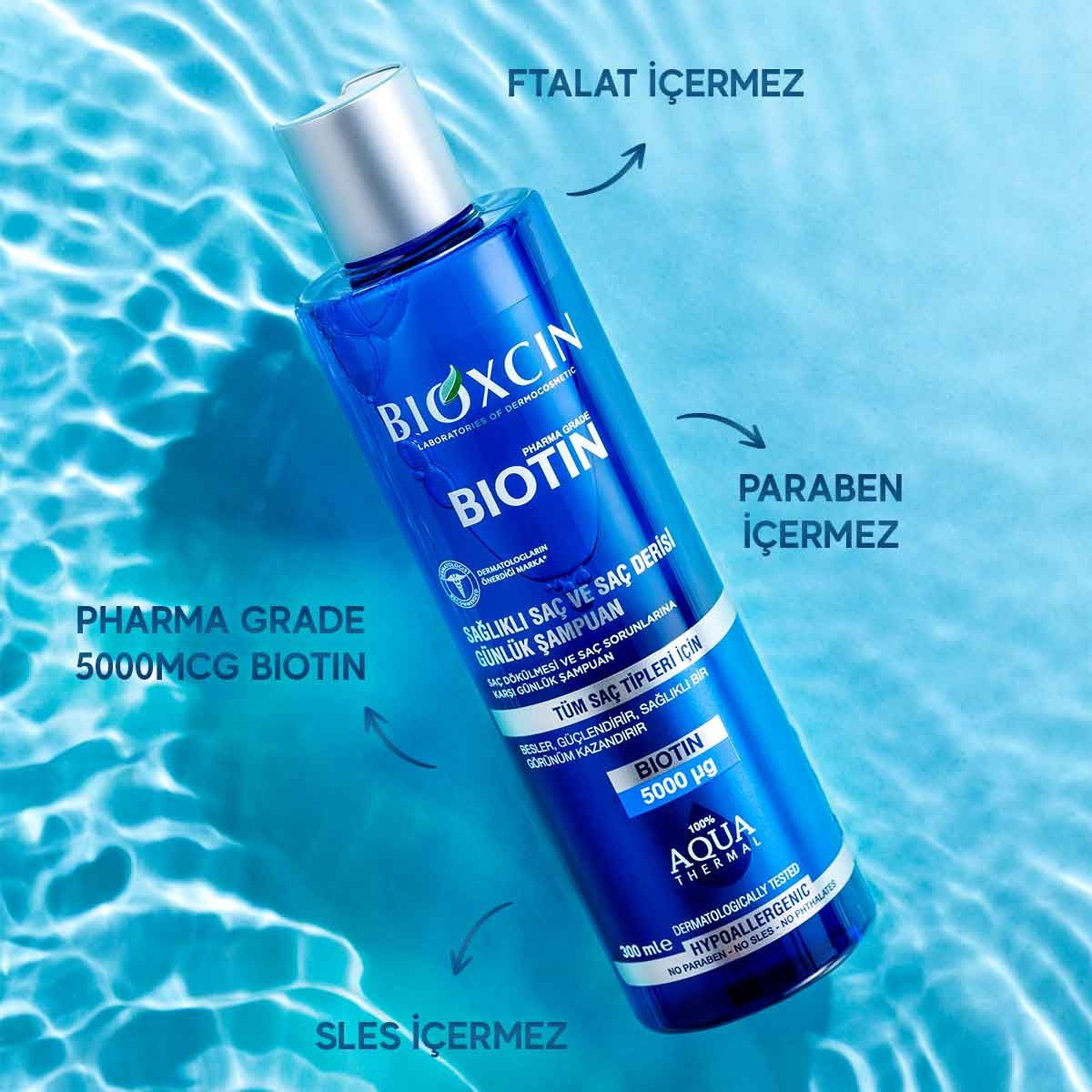 Biotin Tüm Saç Tipleri İçin Şampuan 300 Ml