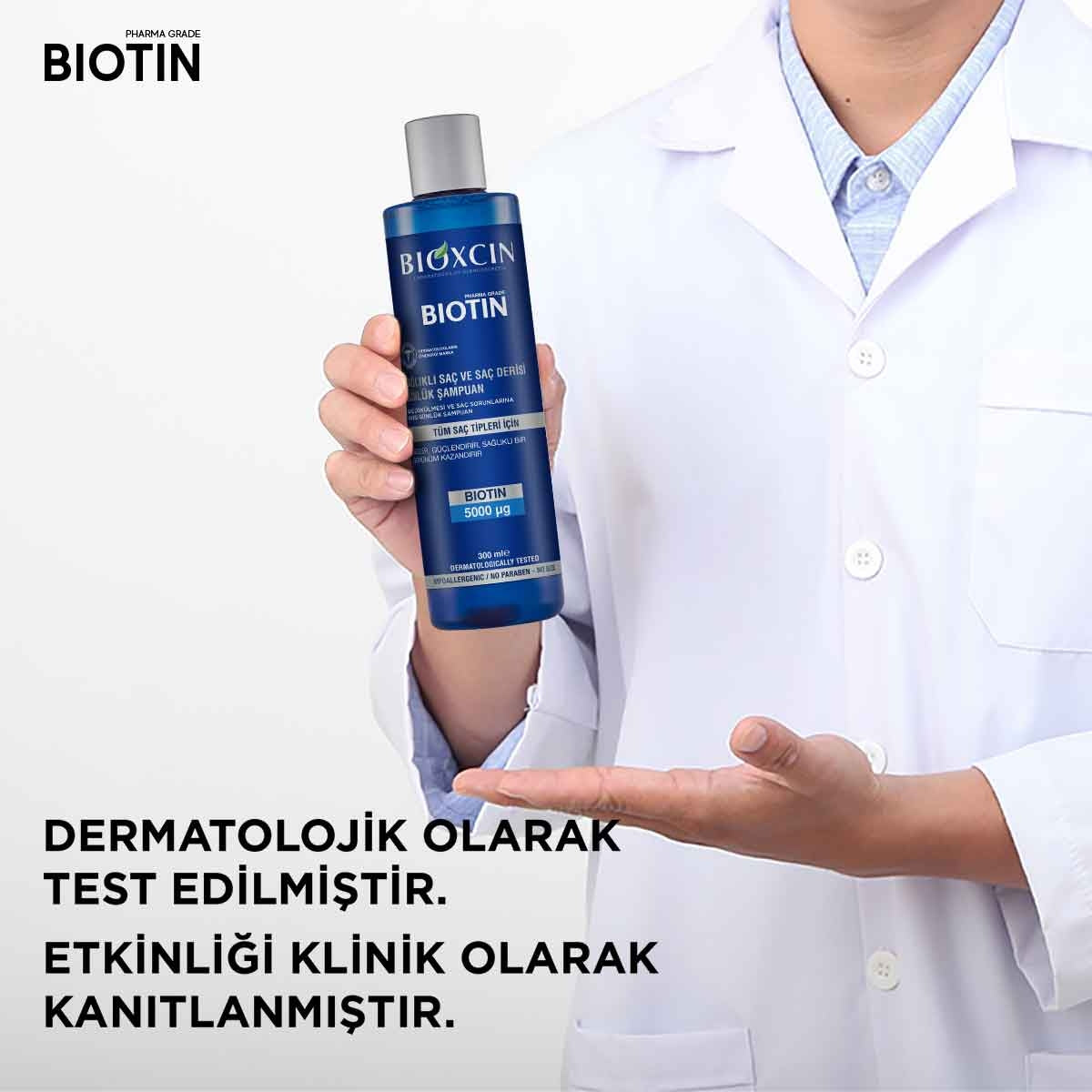 Biotin Tüm Saç Tipleri İçin Şampuan 300 Ml