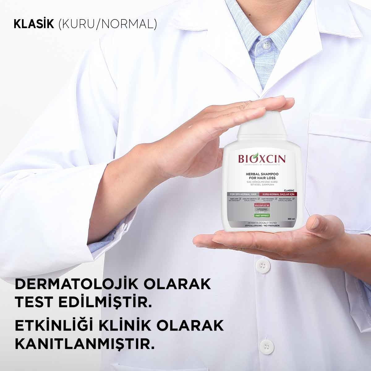 Saç Dökülmesine Karşı Kuru & Normal Saçlar İçin Şampuan 300 Ml