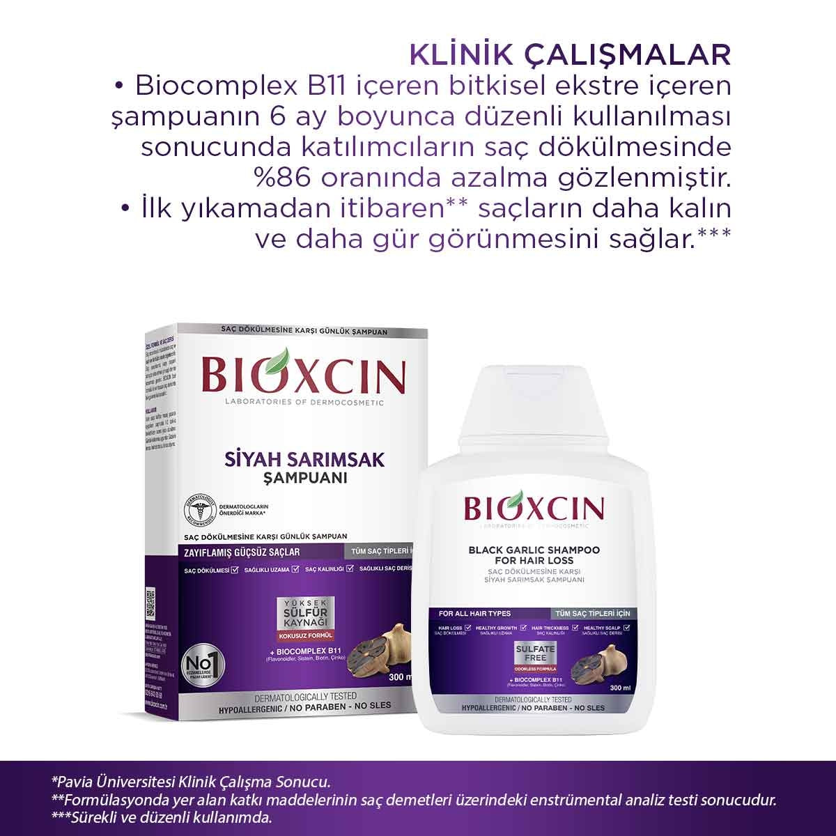 Siyah Sarımsak Şampuan 300 Ml