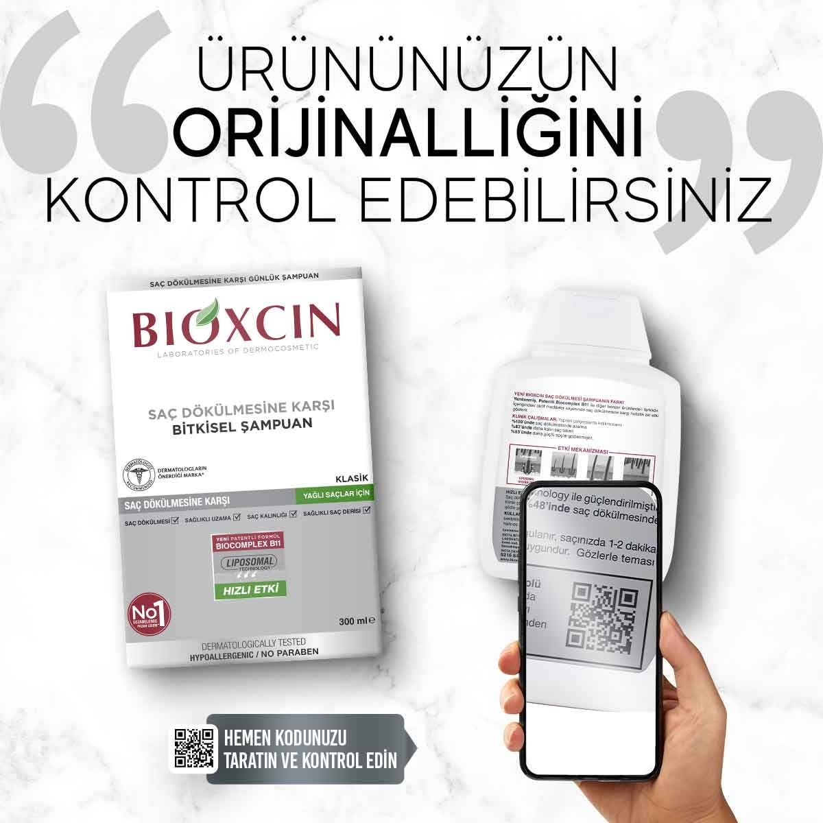 Saç Dökülmesine Karşı Yağlı Saçlar İçin Şampuan 300 Ml