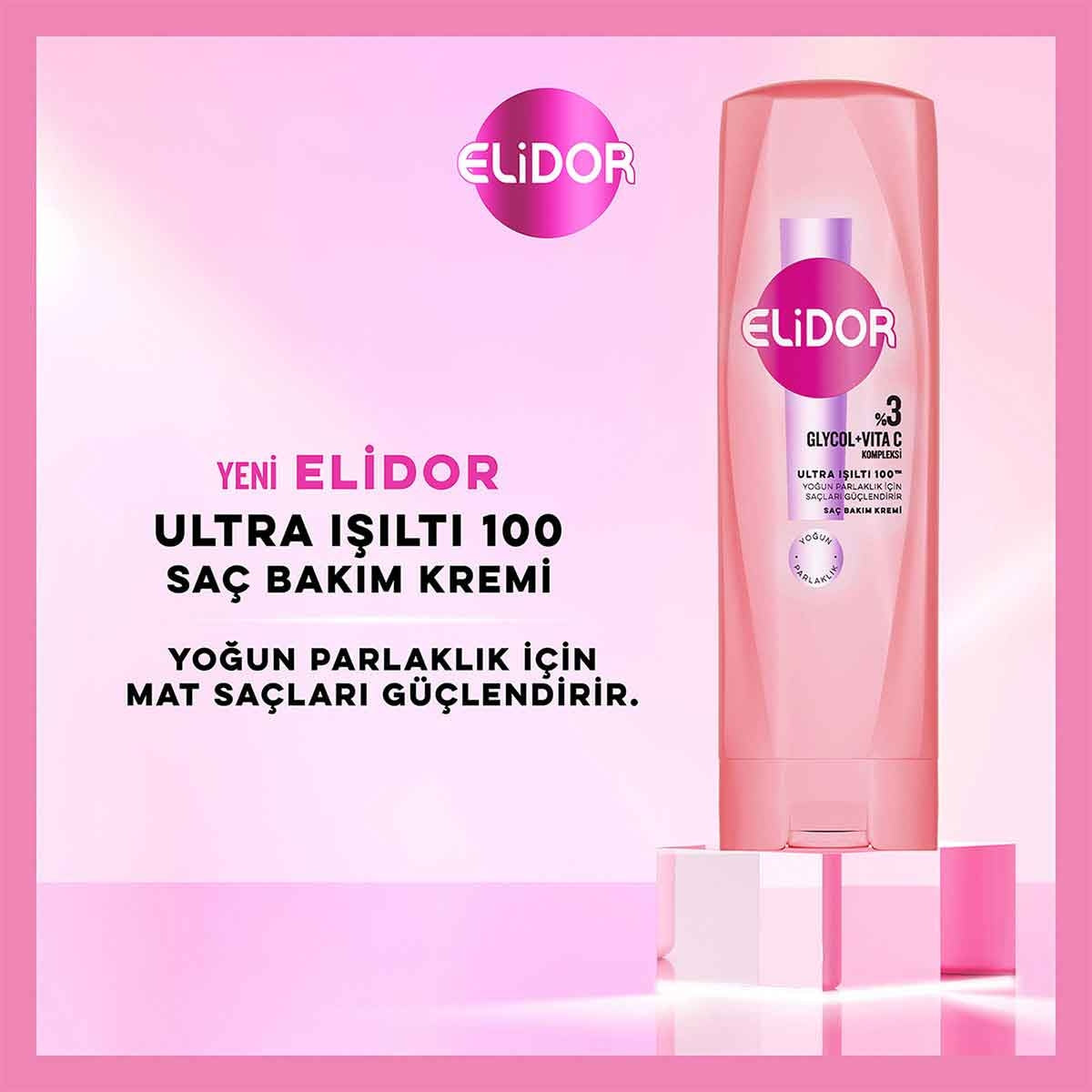 Ultra Işıltı 100 Saç Bakım Kremi 350 Ml