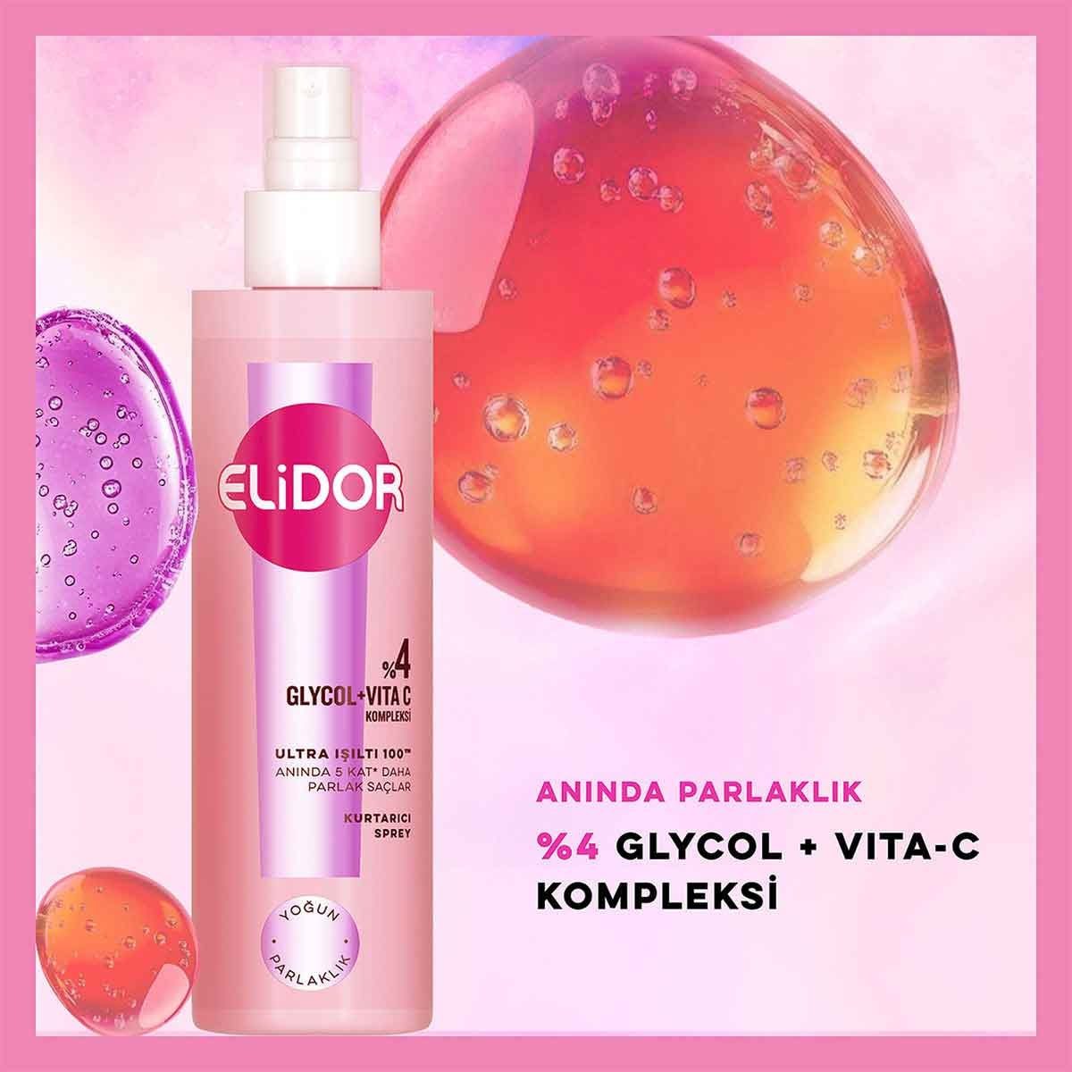 Ultra Işıltı 100 Kurtarıcı Saç Spreyi 200 Ml