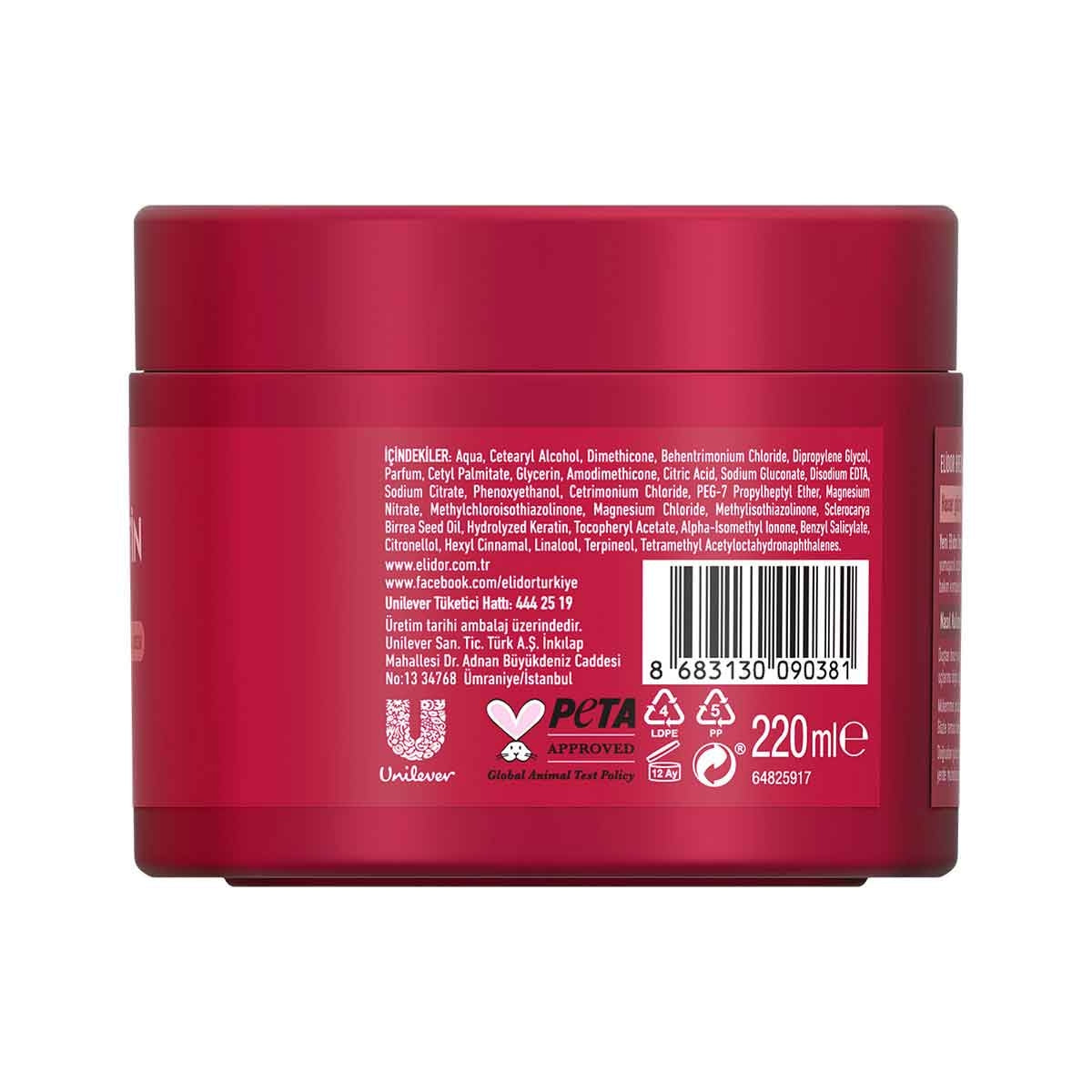 Brelizya Keratin Terapisi Saç Maskesi 220 Ml
