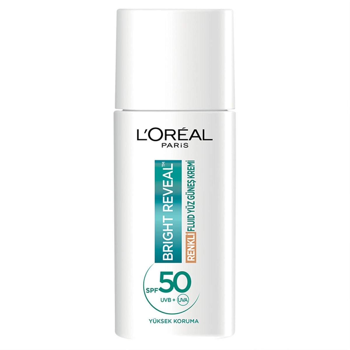 Bright Reveal Renkli Fluid Yüz Güneş Kremi Medium SPF50 50 ml