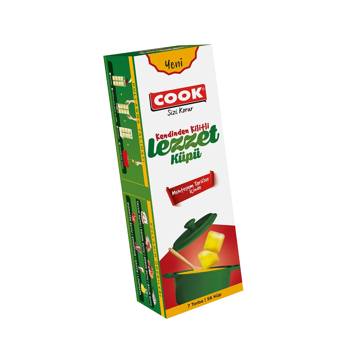 COOK Lezzet Küpü 7 Torba/56 Küp