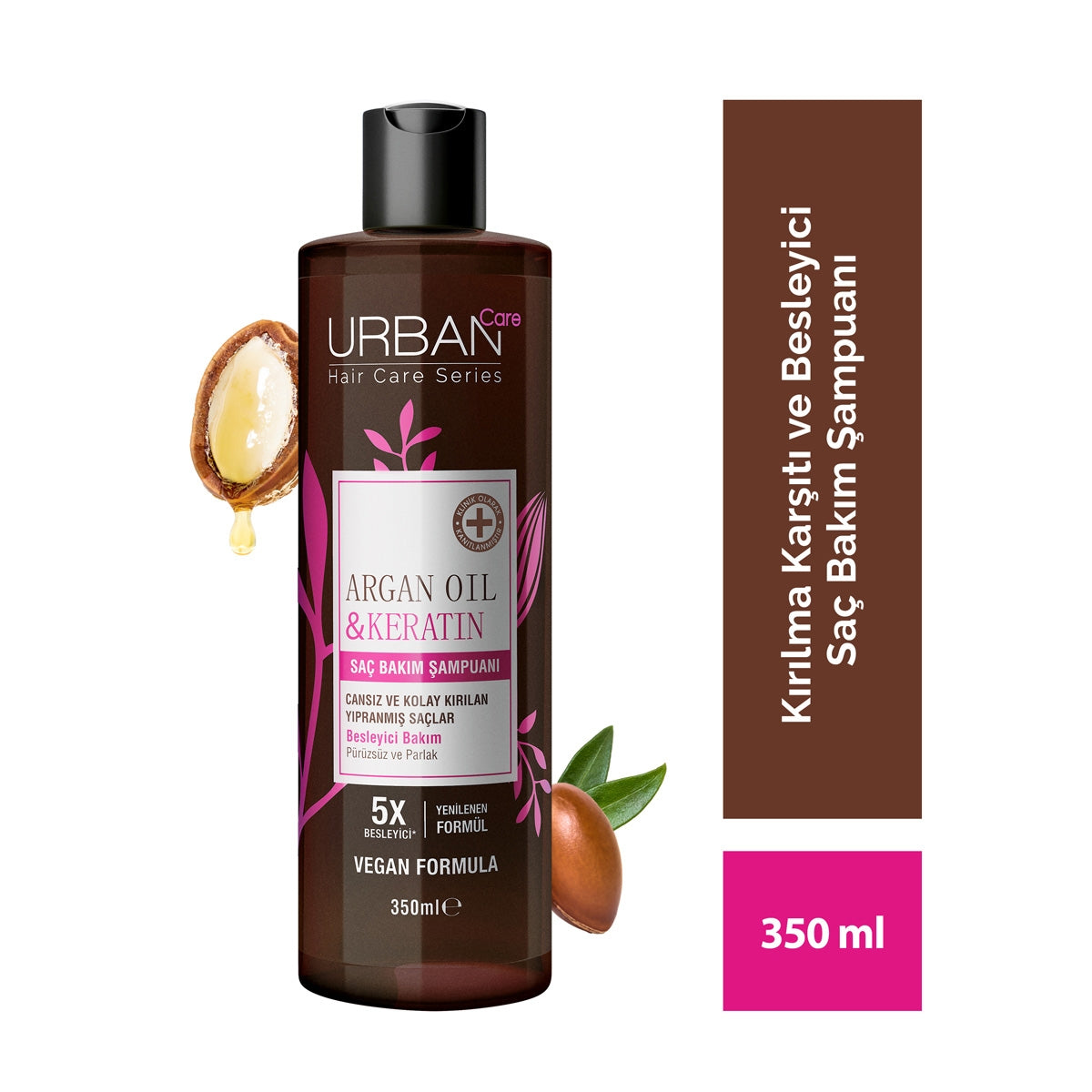 Şampuan Argan Oil & Keratin 350 Ml