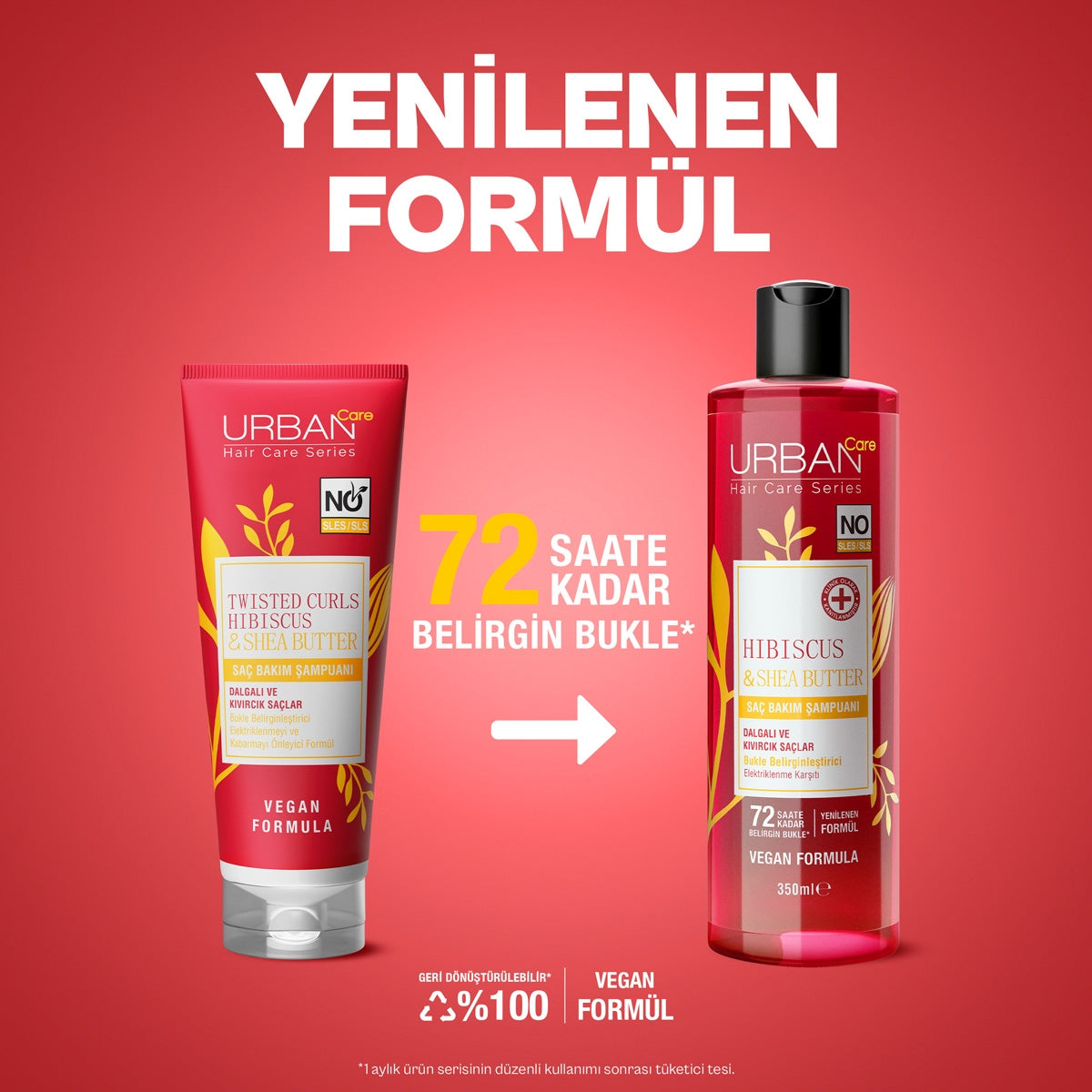 Şampuan Hibiscus & Shea Butter 350 Ml