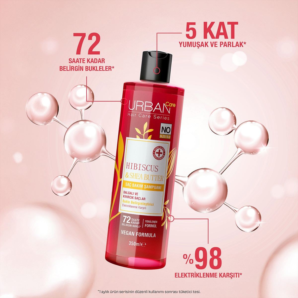 Şampuan Hibiscus & Shea Butter 350 Ml