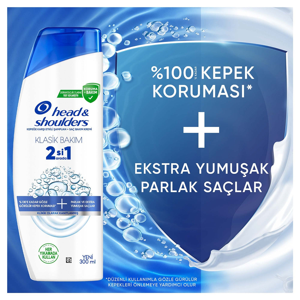 Şampuan Klasik Bakım 2IN1 300 Ml