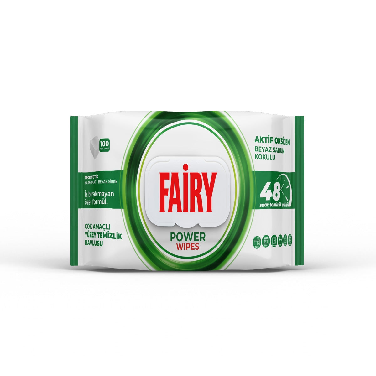 FAİRY Power Wıpes Yüzey Temizlik Havlusu 100'lü