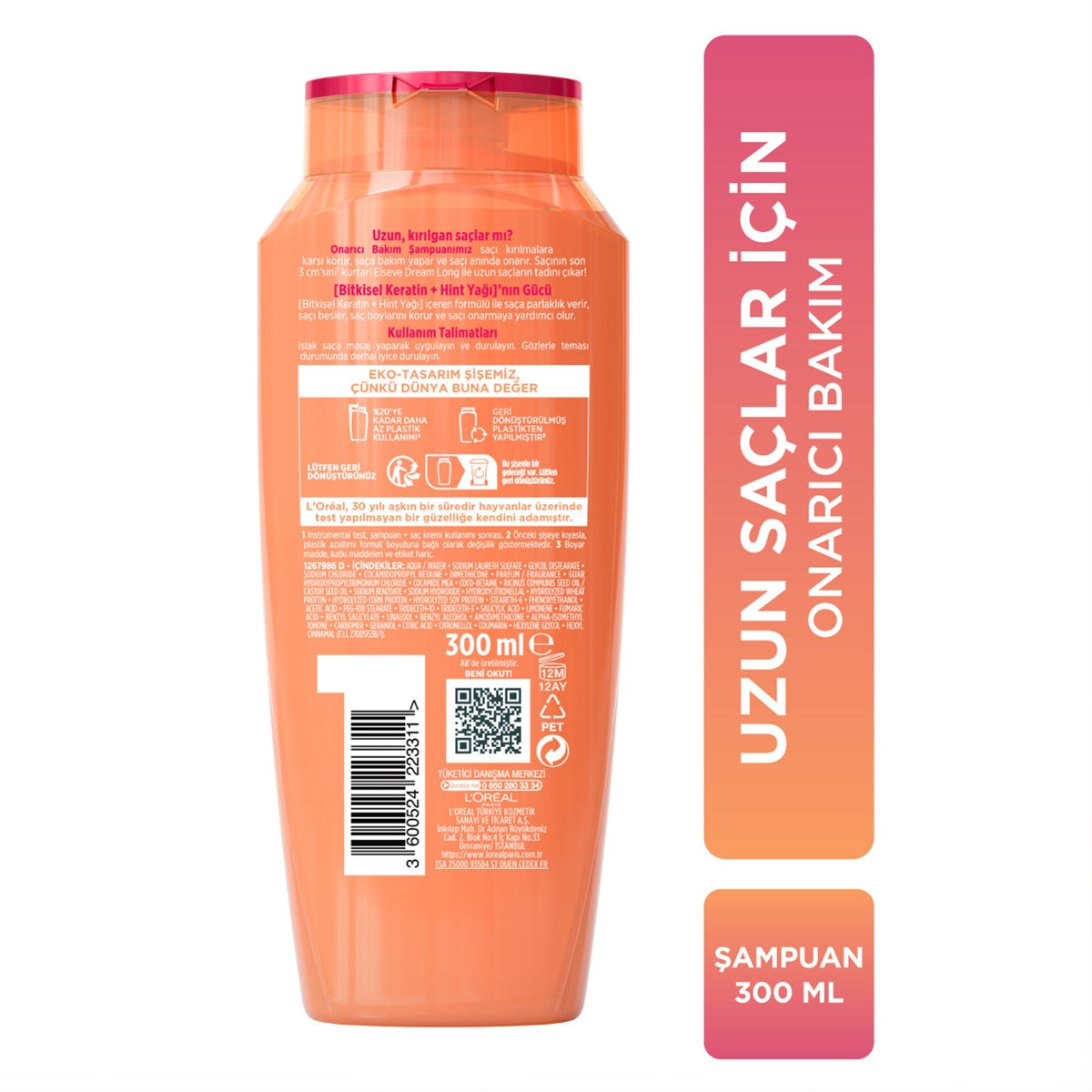 Şampuan Dream Long 300 Ml